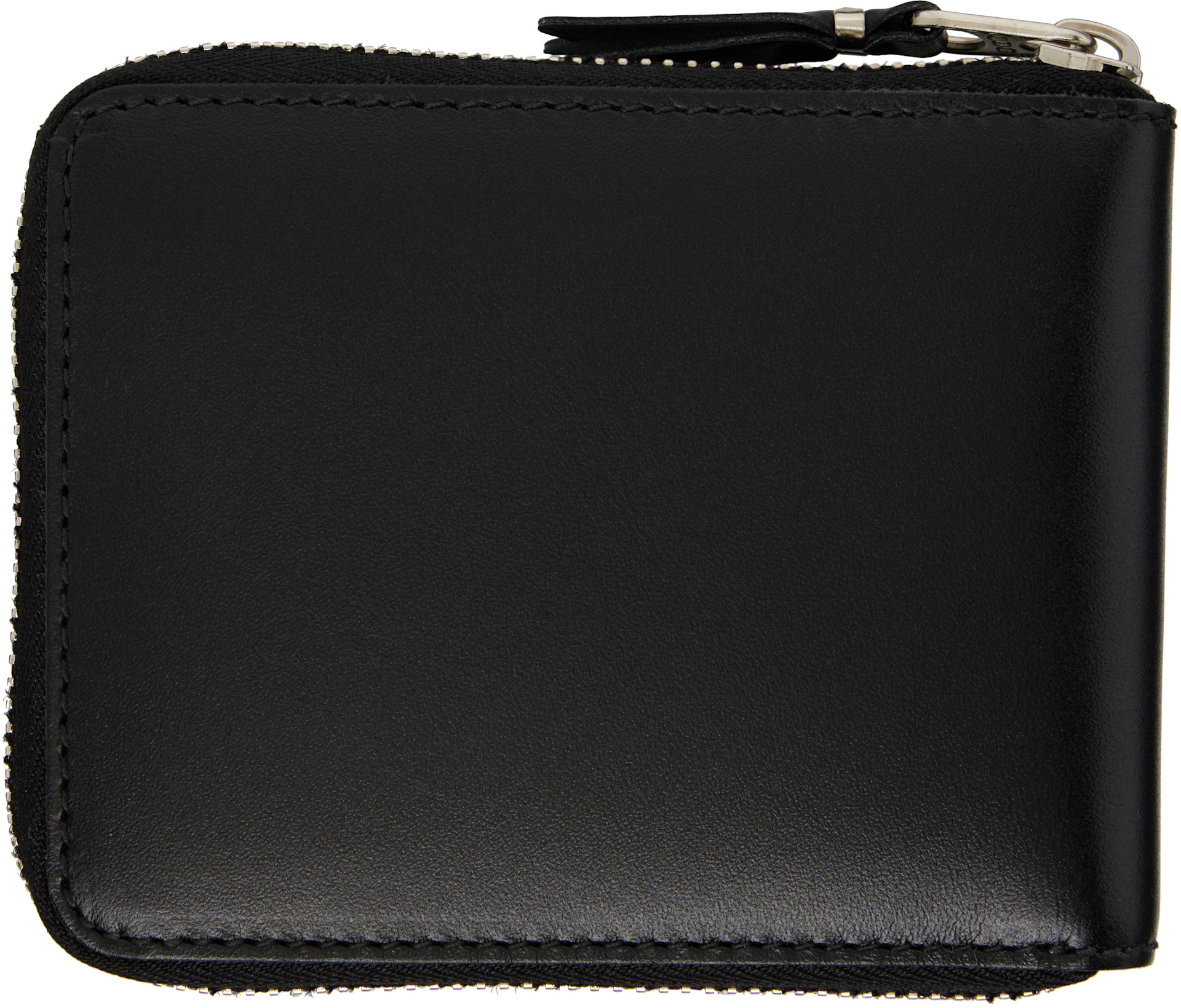 COMME des GARÇONS WALLETS - Black Silver Eyelet Wallet