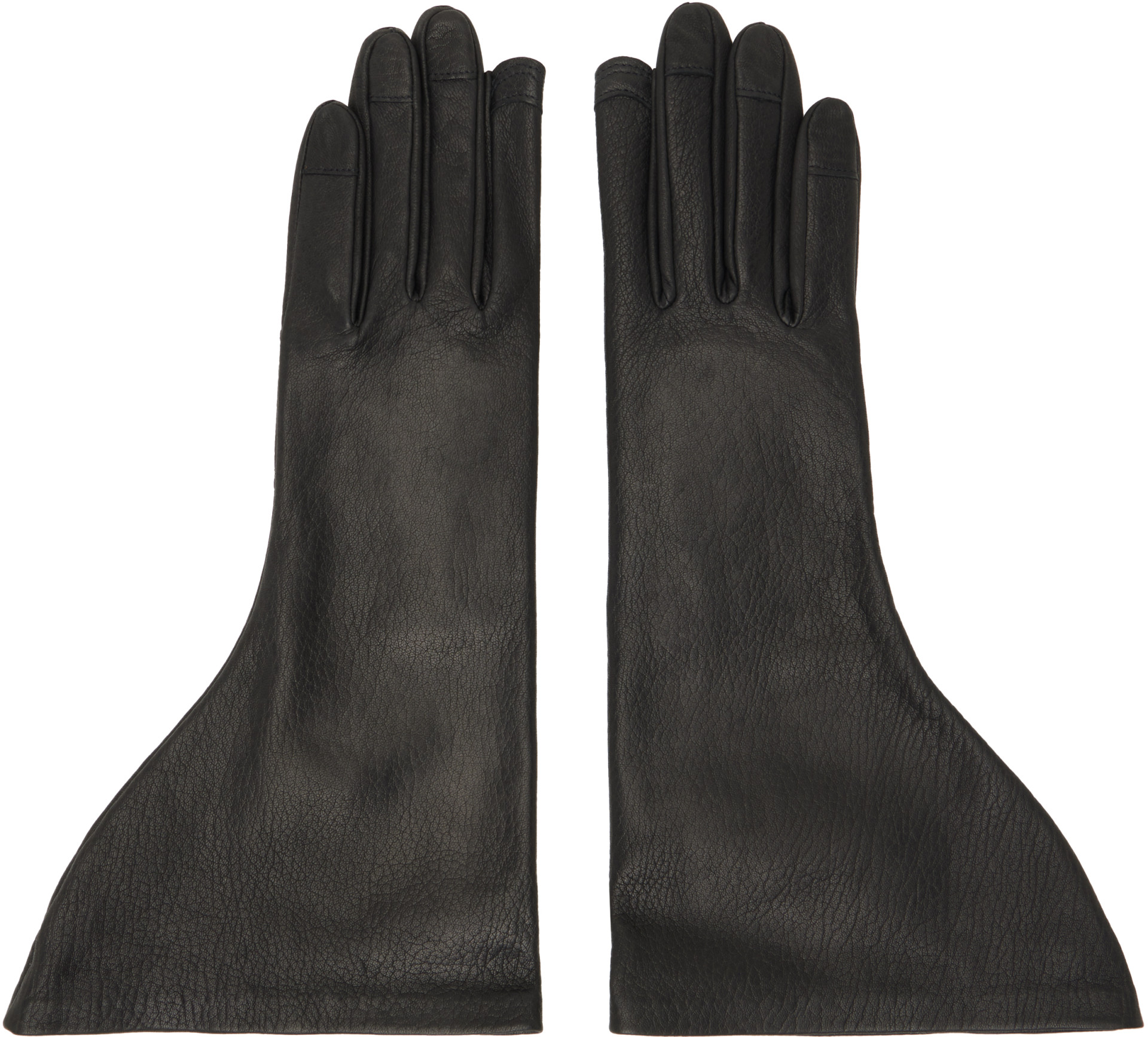 Rick Owens - ブラック Tower Flared グローブ