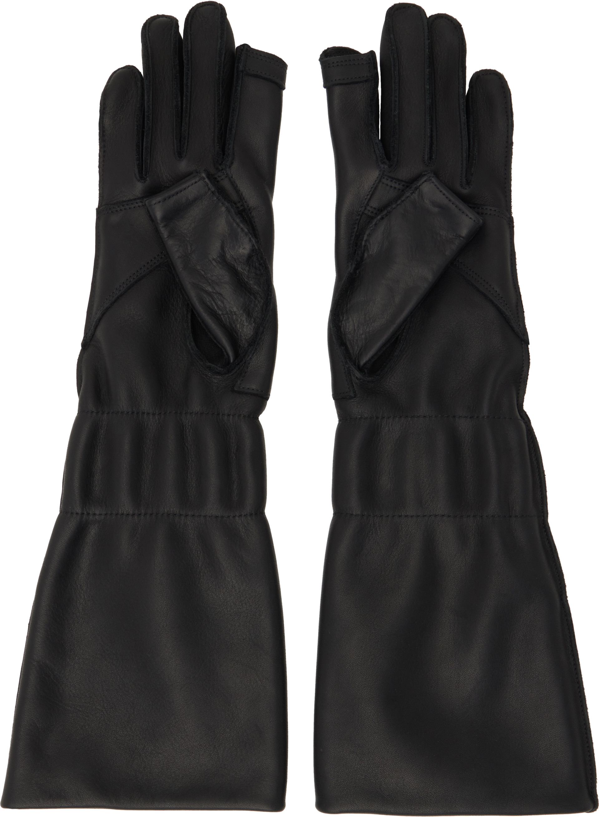 Rick Owens - 블랙 타워 장갑