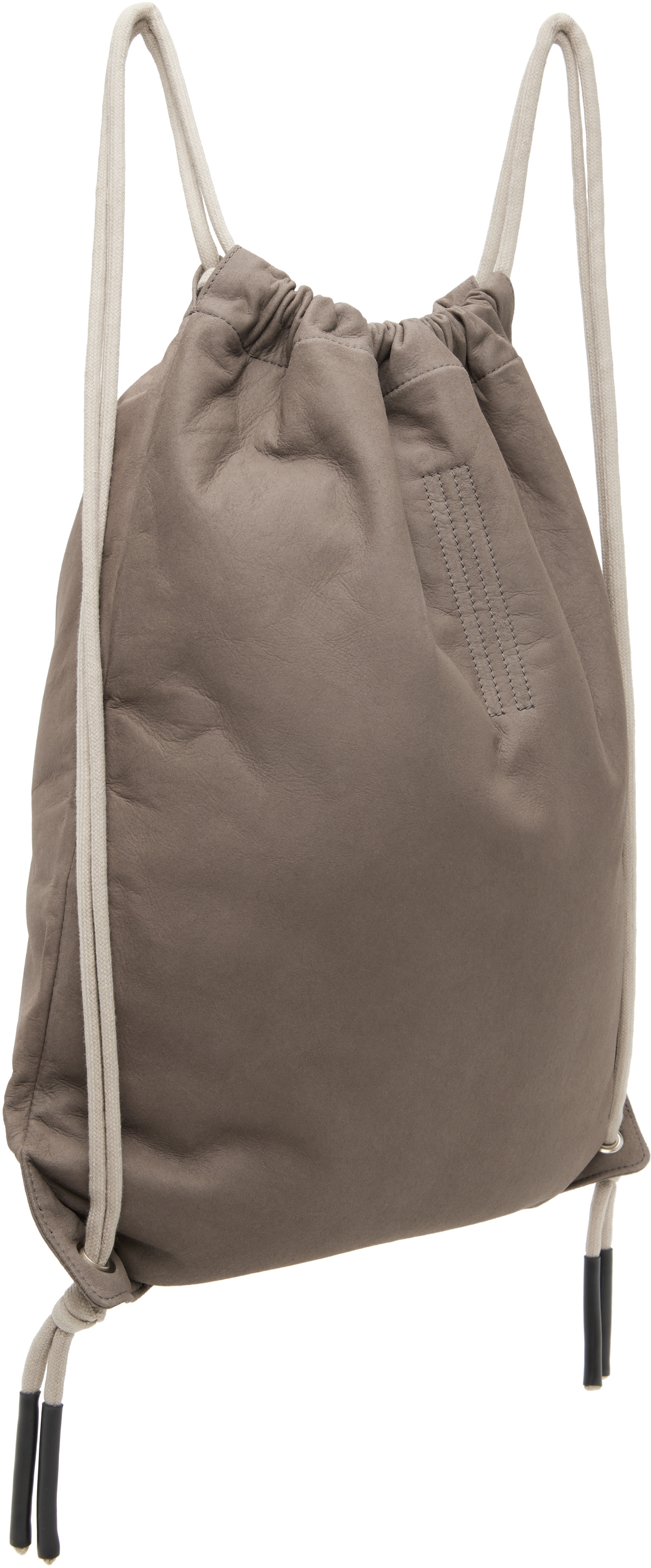 Rick Owens - Gray Tower Drawstring Backpack