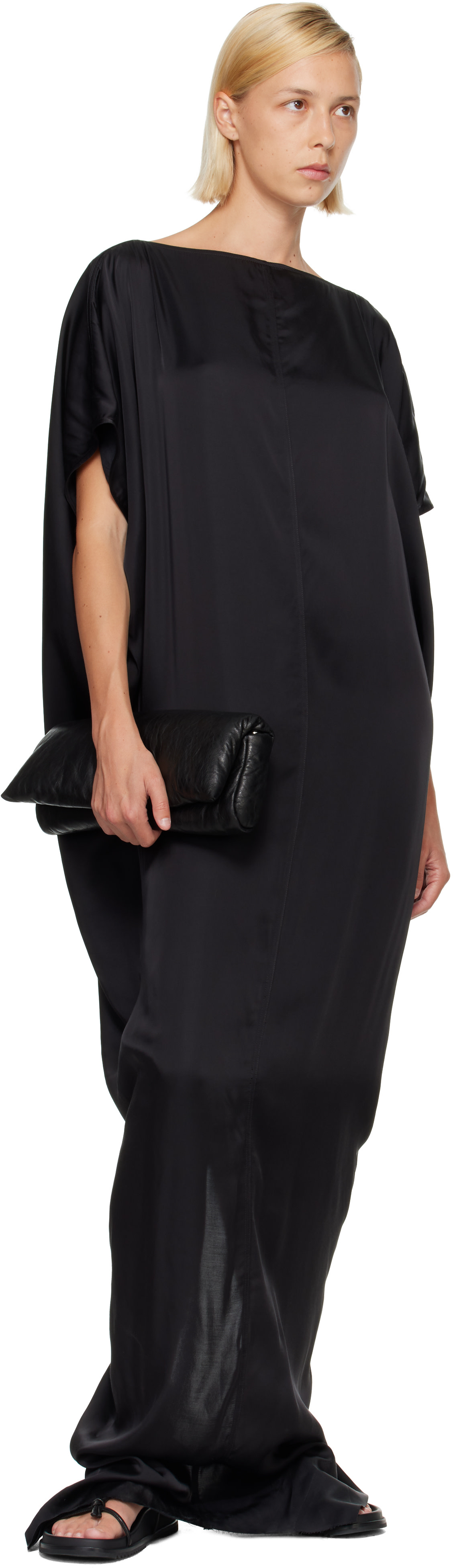 Rick Owens: Black Tower Dagger Maxi Dress | SSENSE