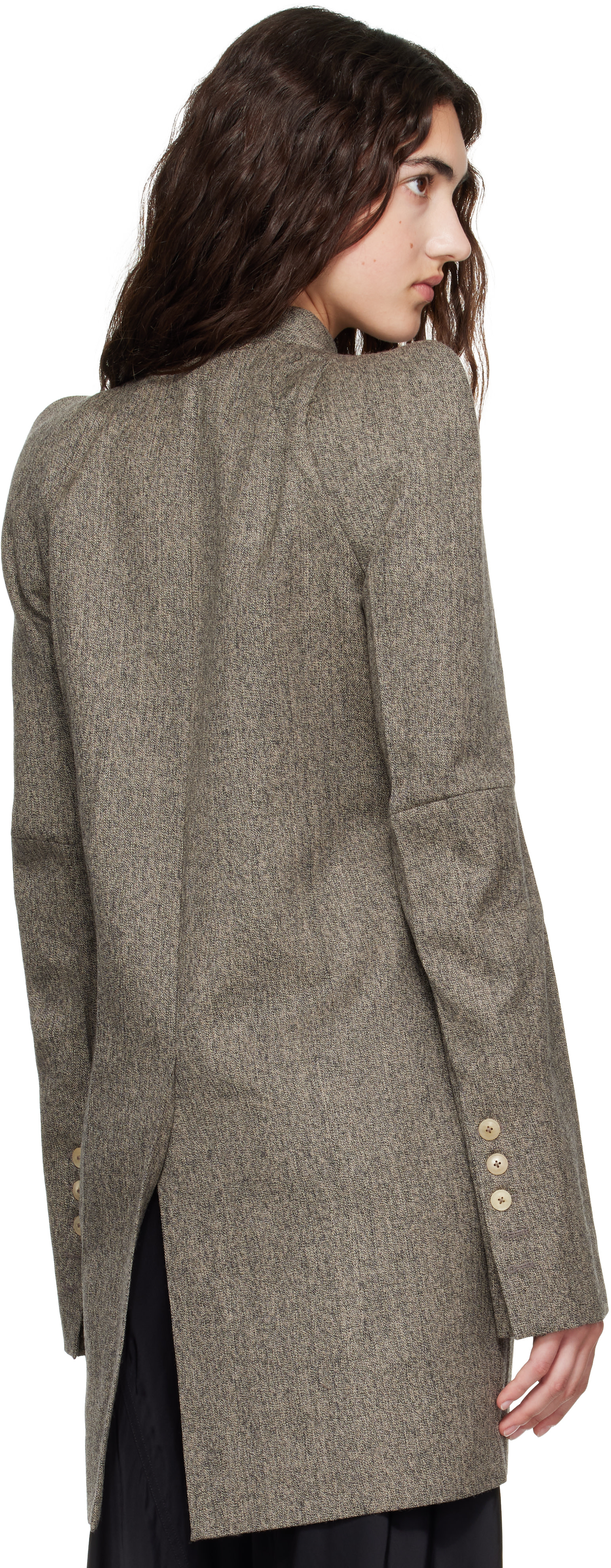 Rick Owens - Veston Metro gris - Tower