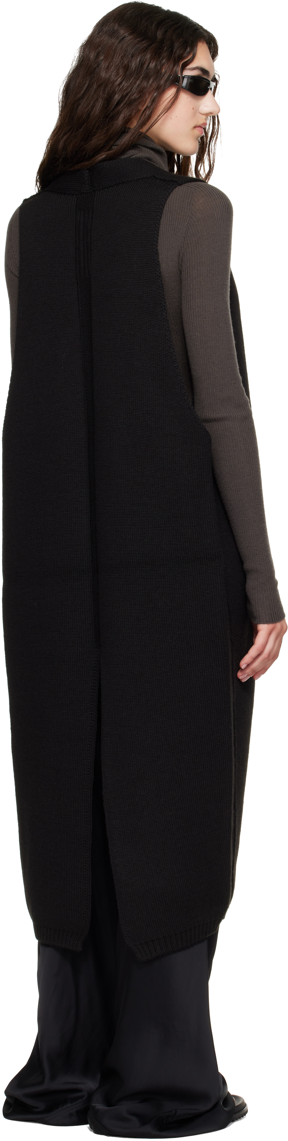 Rick Owens - Gilet Cyclops noir - Tower