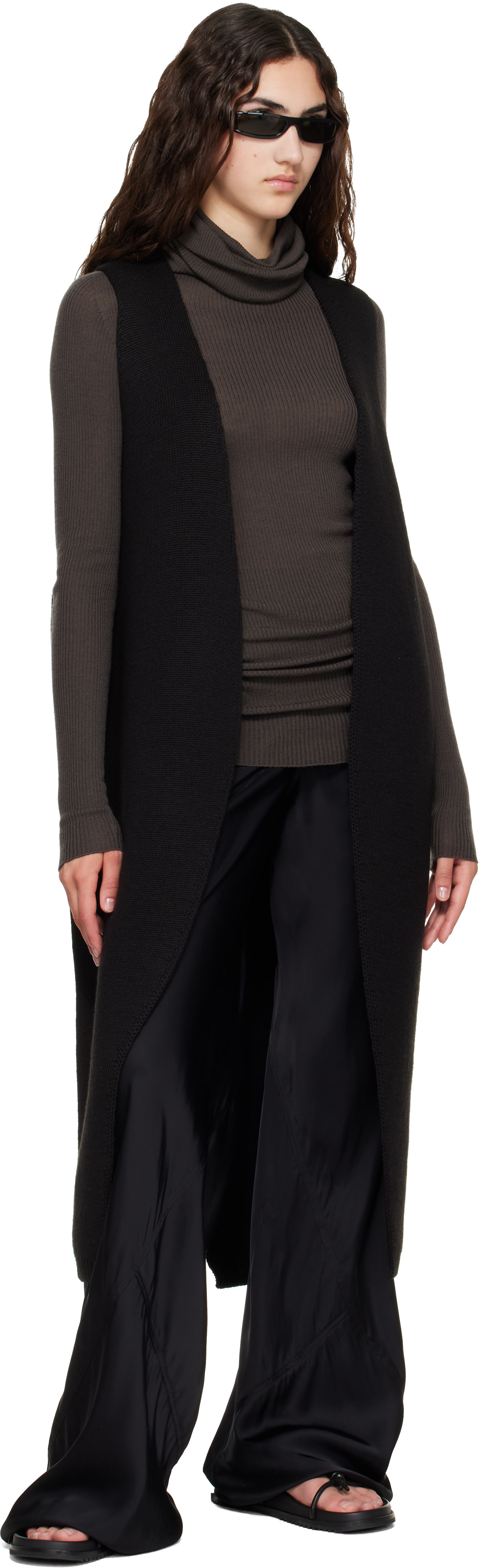 Rick Owens - Gilet Cyclops noir - Tower