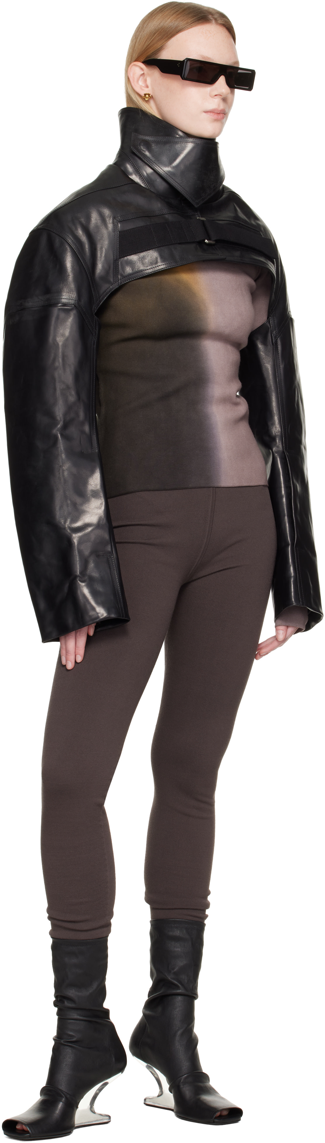 Rick Owens - Legging gris - Tower