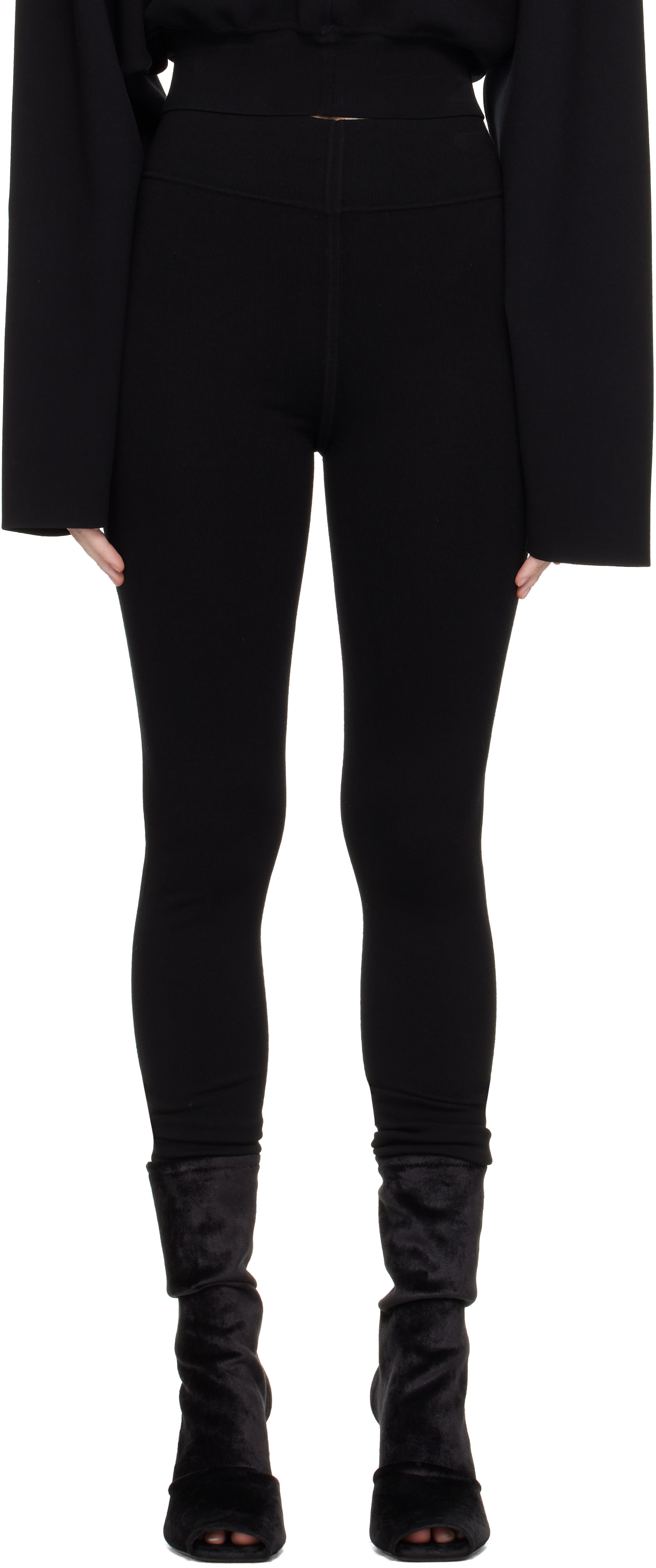 Rick Owens - Legging noir - Tower