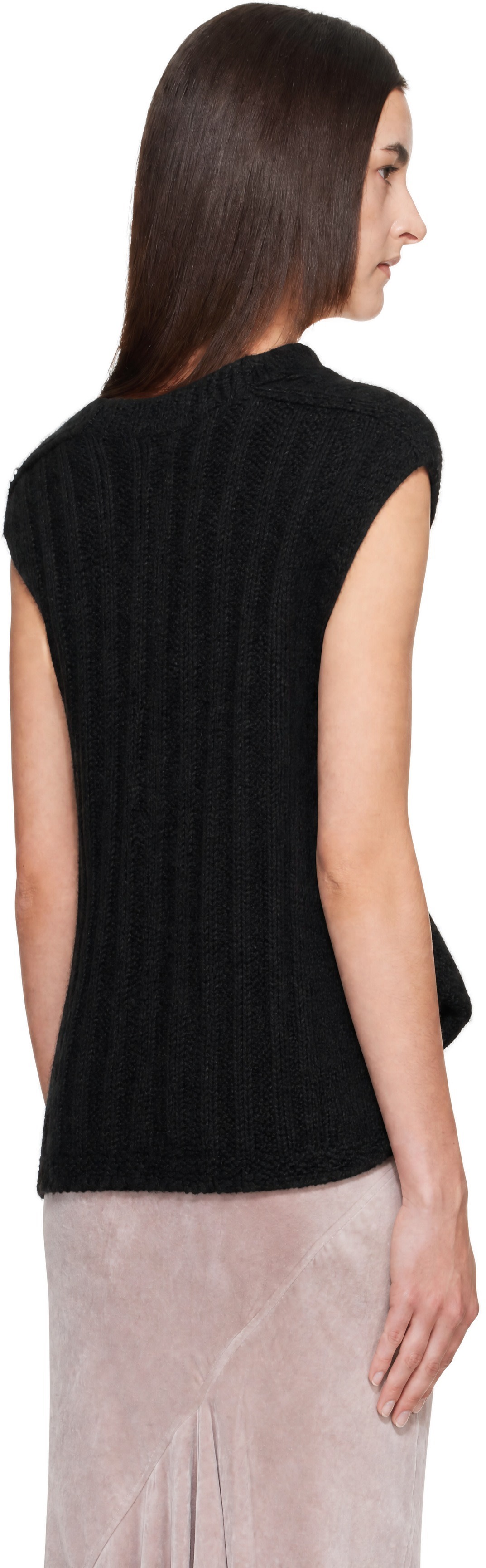 Rick Owens - Pull Babel noir - Tower