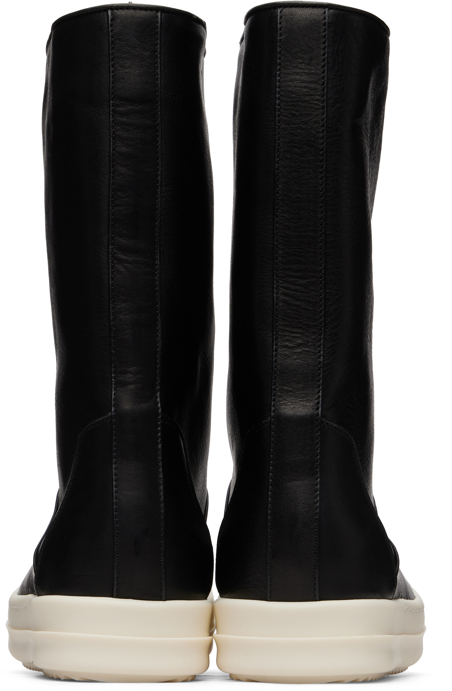 Rick Owens - Bottes Sneakwader noires - Tower