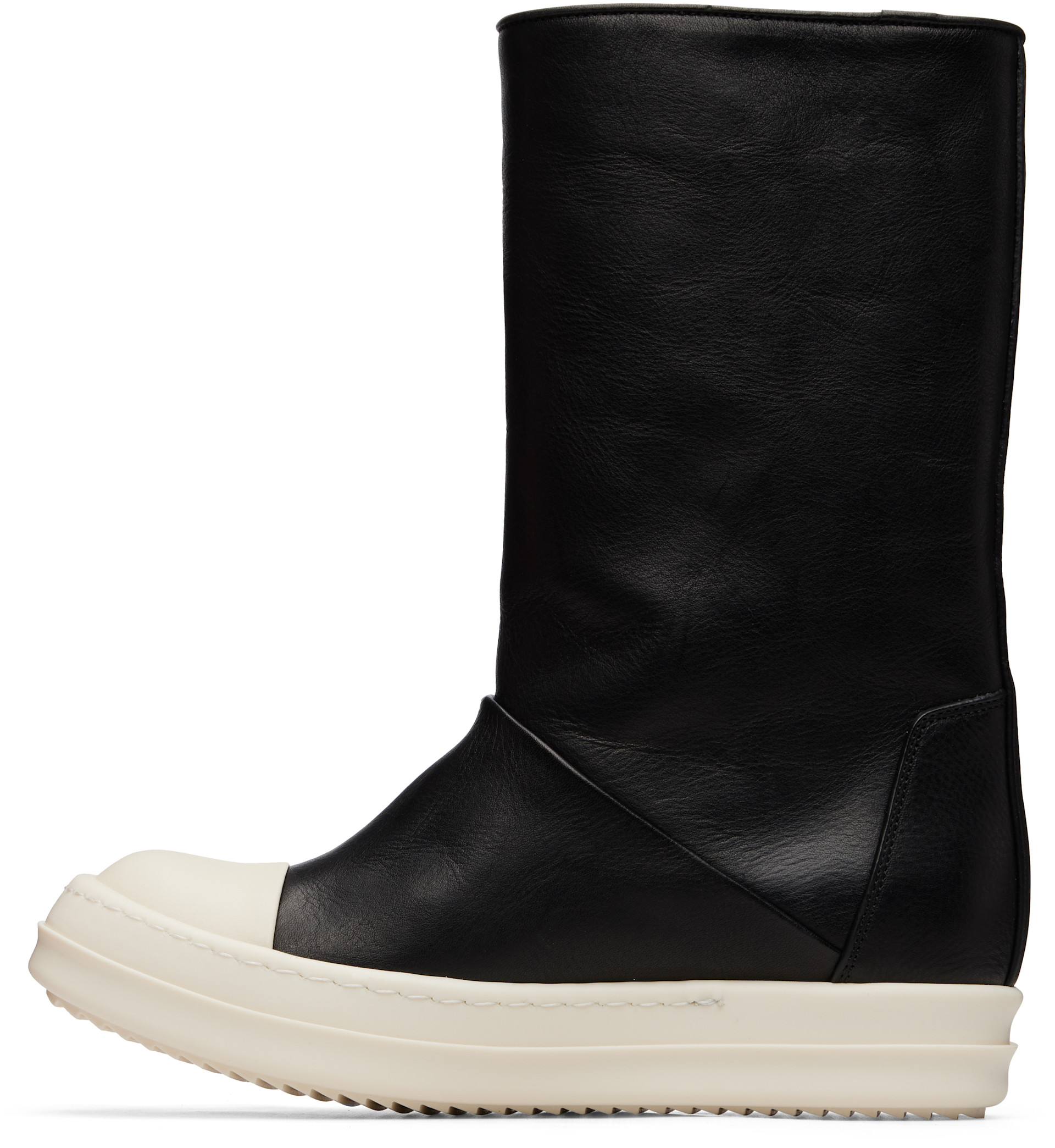 Rick Owens - Bottes Sneakwader noires - Tower