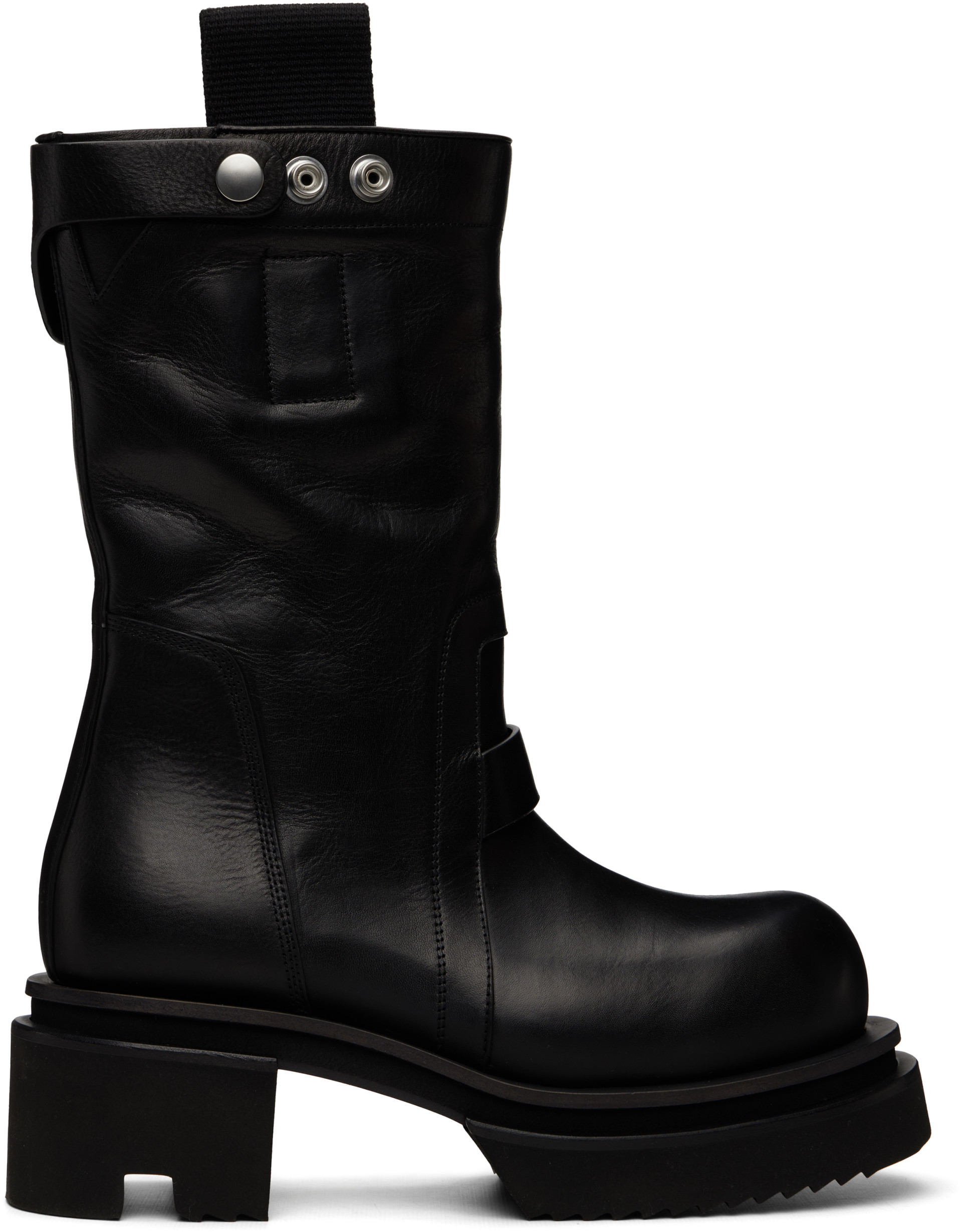 Rick Owens - Black Tower Pull On Bogun Boots