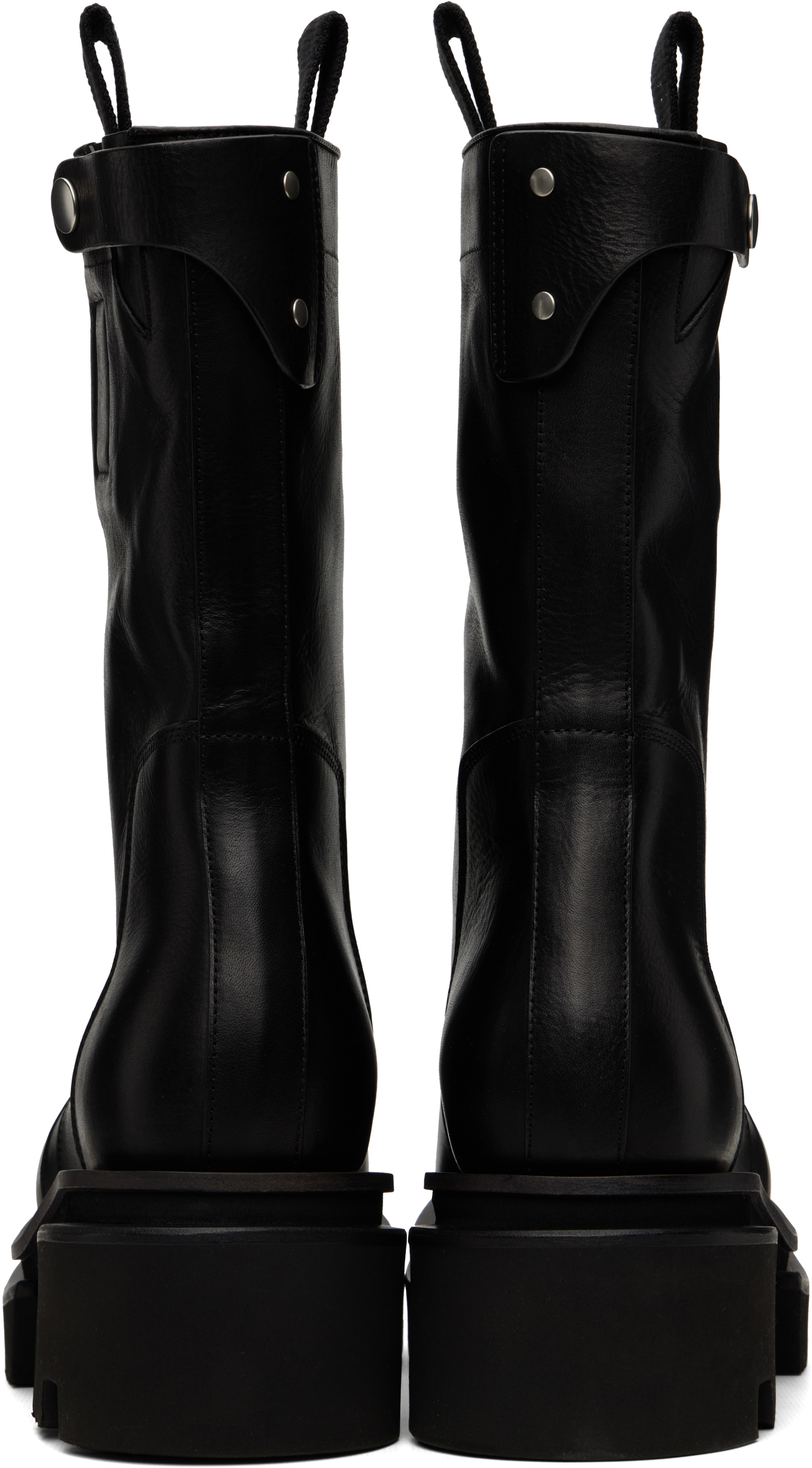 Rick Owens - Black Tower Pull On Bogun Boots