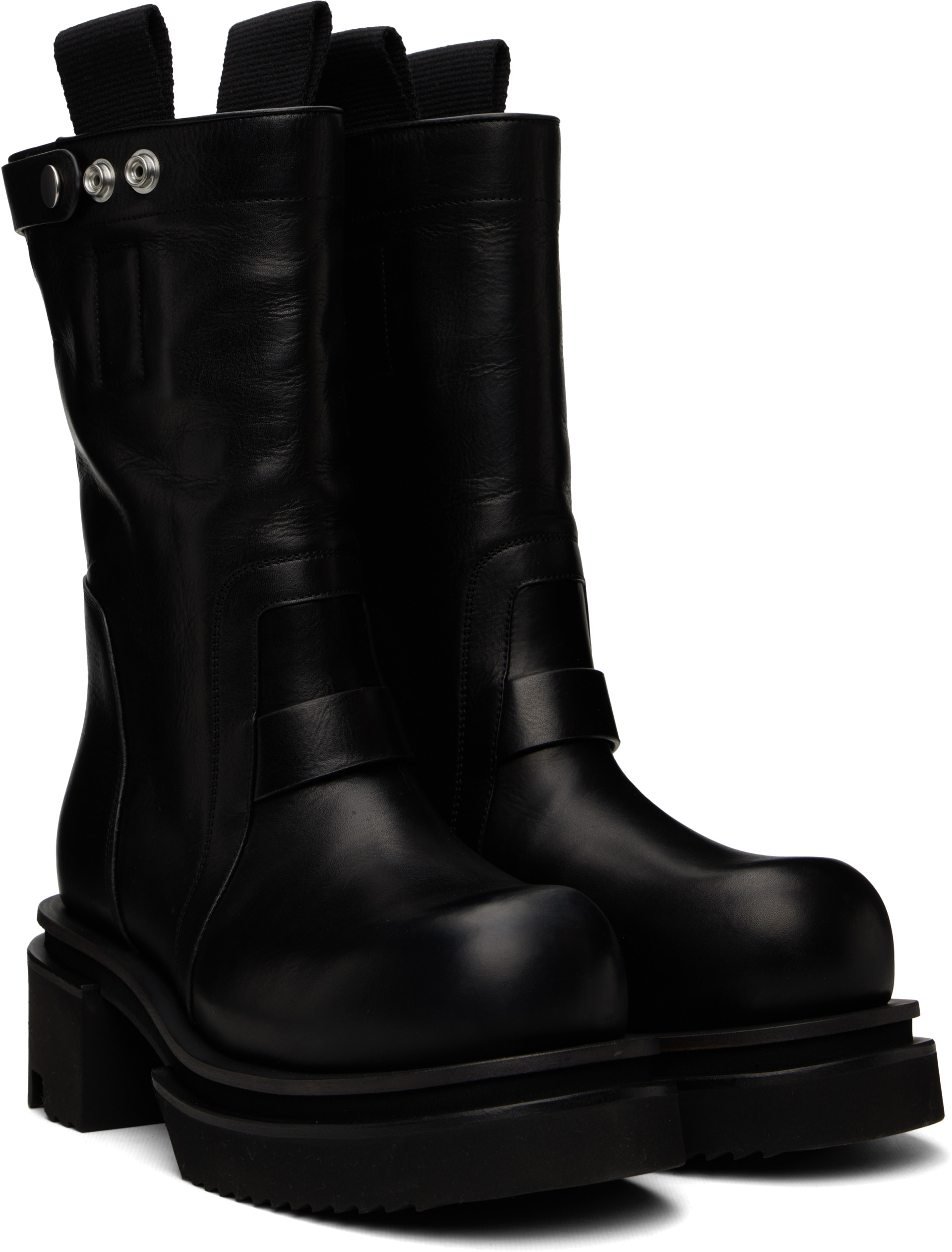 Rick Owens - Black Tower Pull On Bogun Boots