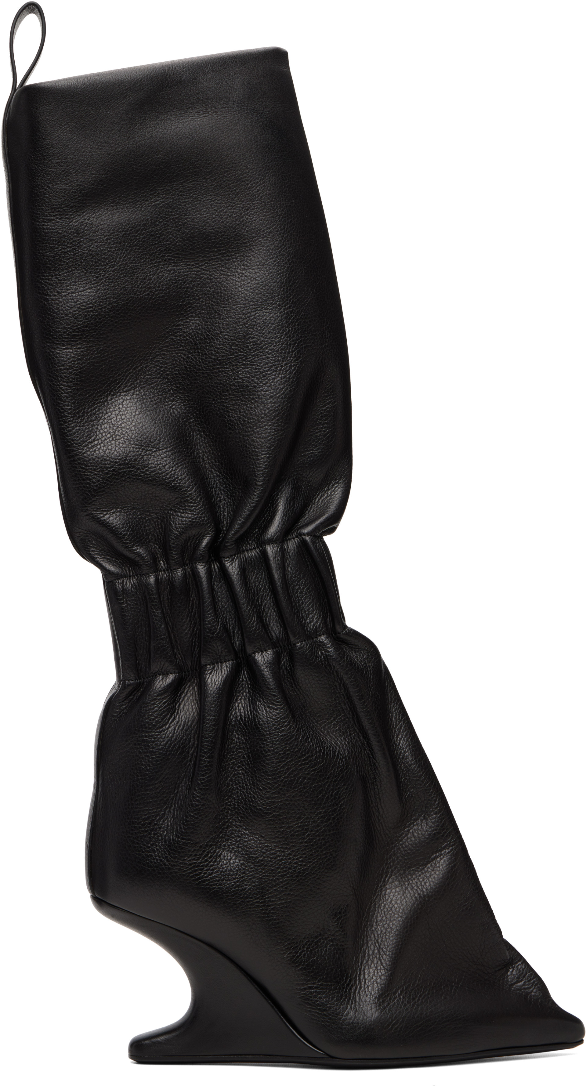 Rick Owens: Black Tower Cantitaquito 8 Boots | SSENSE