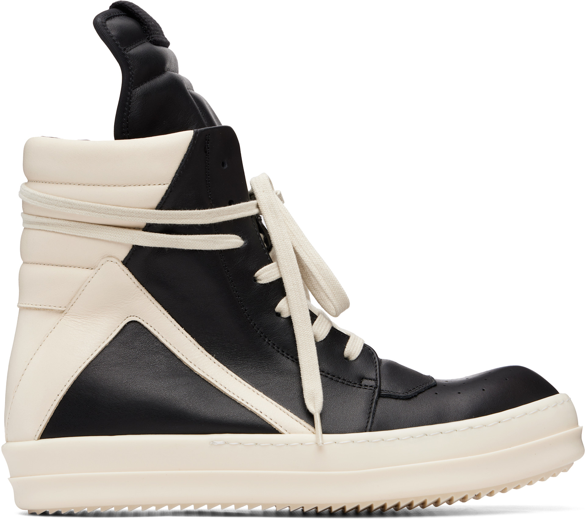 Rick Owens - Baskets Geobasket noires - Tower