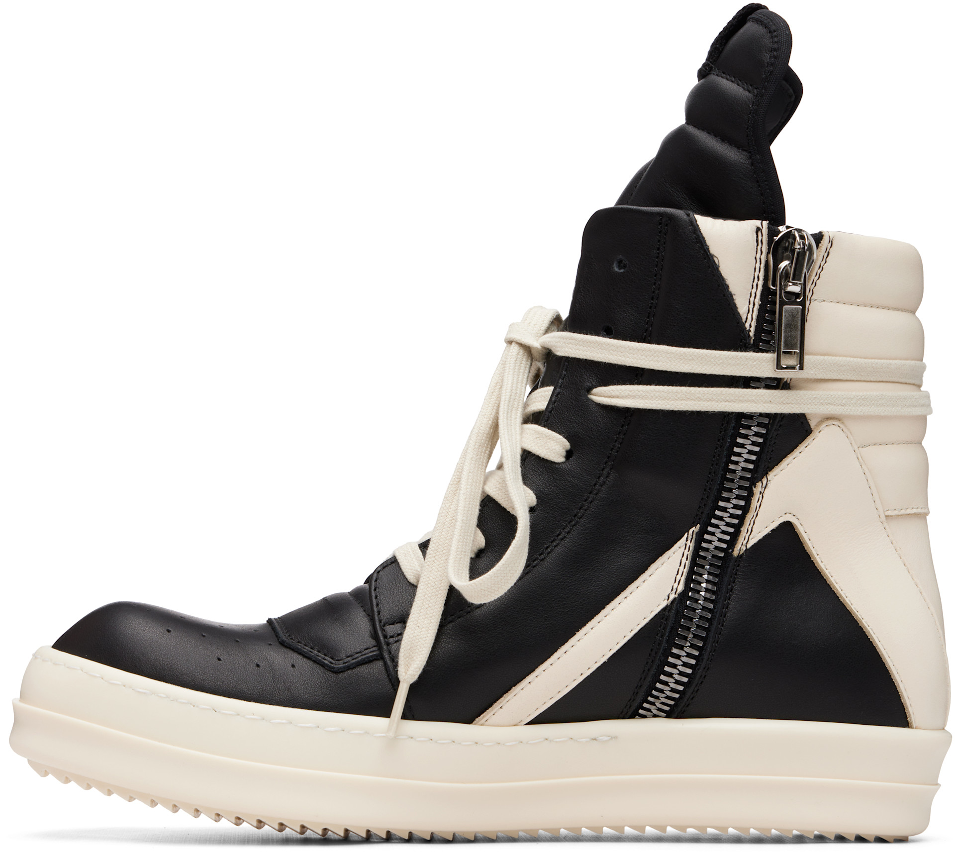 Rick Owens - Baskets Geobasket noires - Tower