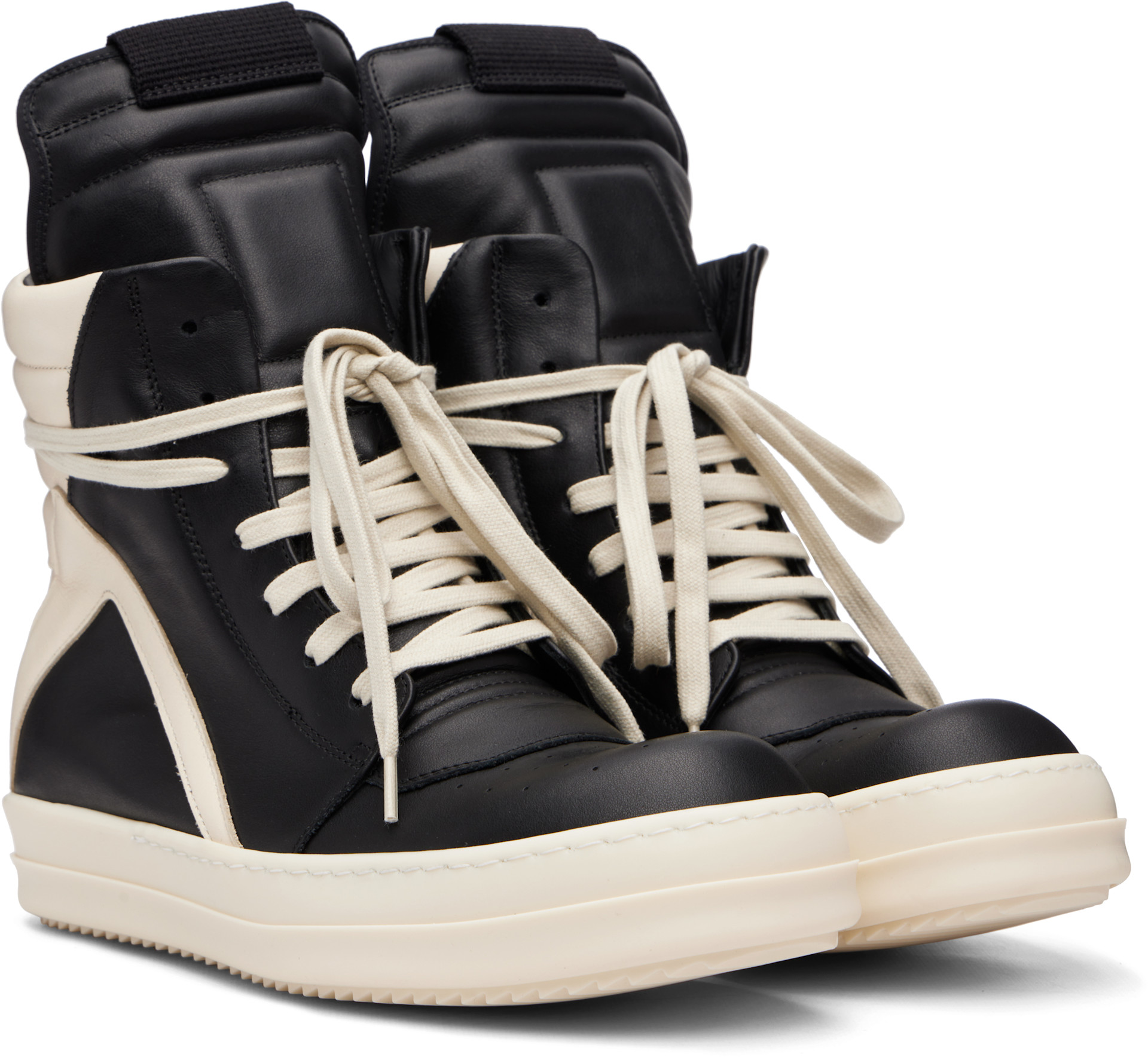 Rick Owens - Baskets Geobasket noires - Tower