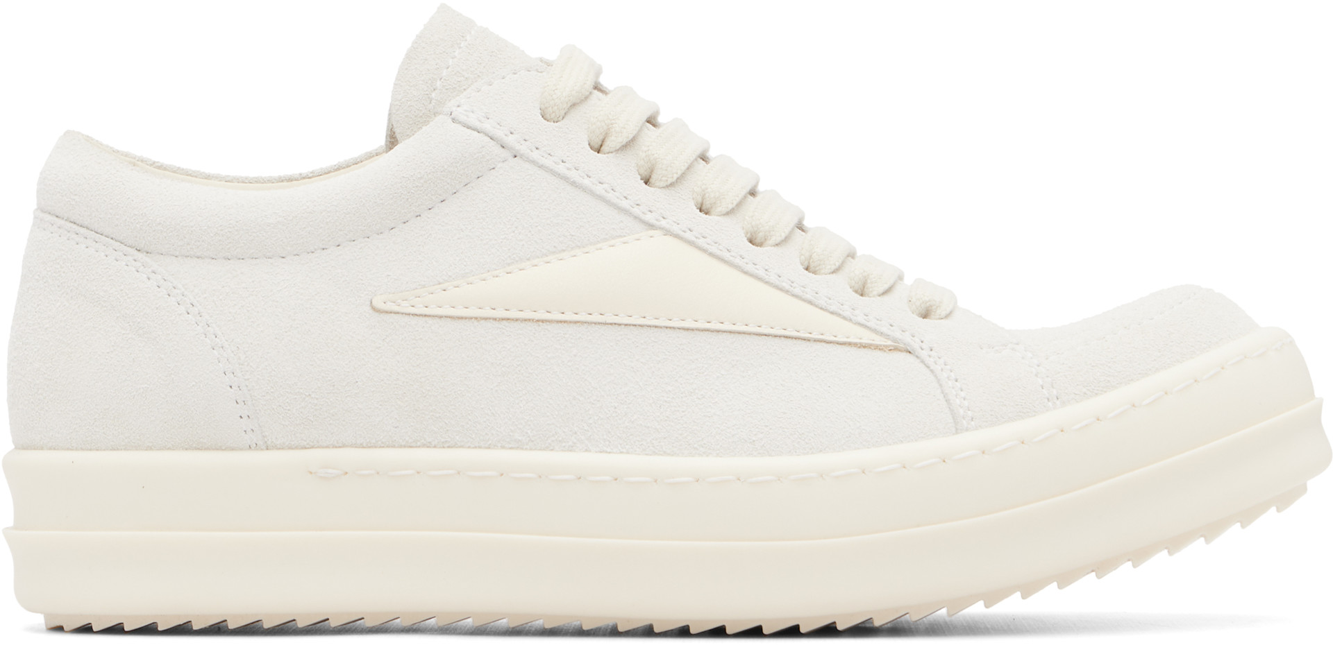 Rick Owens ランナースニーカー オフホワイト Rick Owens: オフホワイト Tower Vintage Sneaks スニーカー | SSENSE 日本