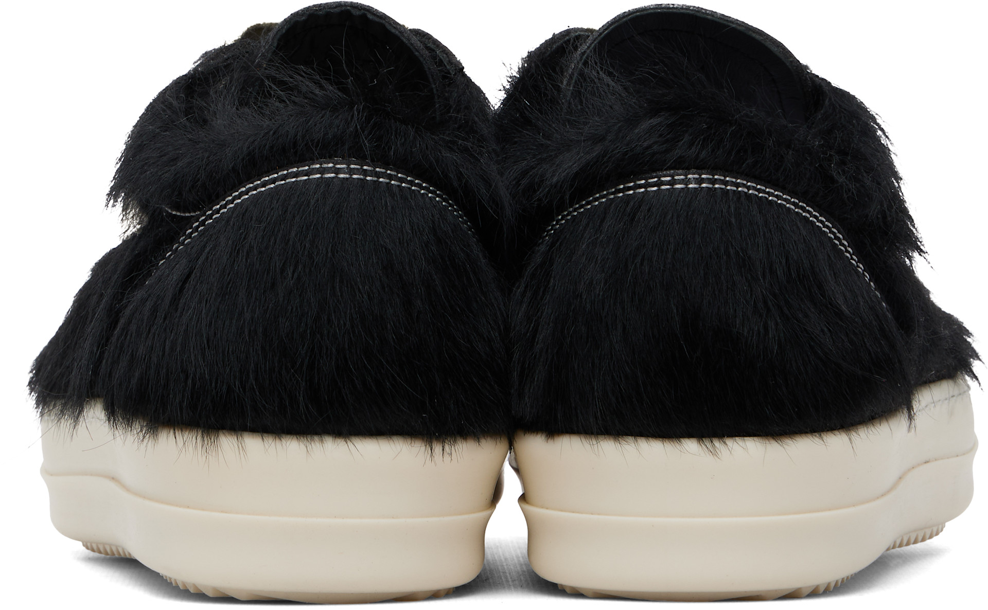 Rick Owens - Baskets rétro noires - Tower