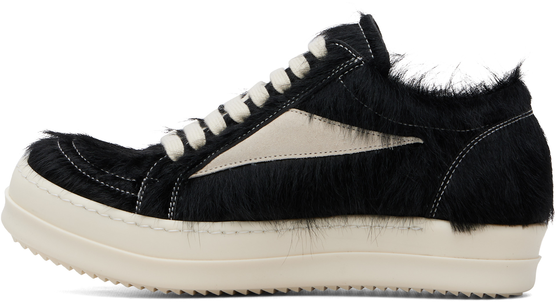 Rick Owens - Baskets rétro noires - Tower