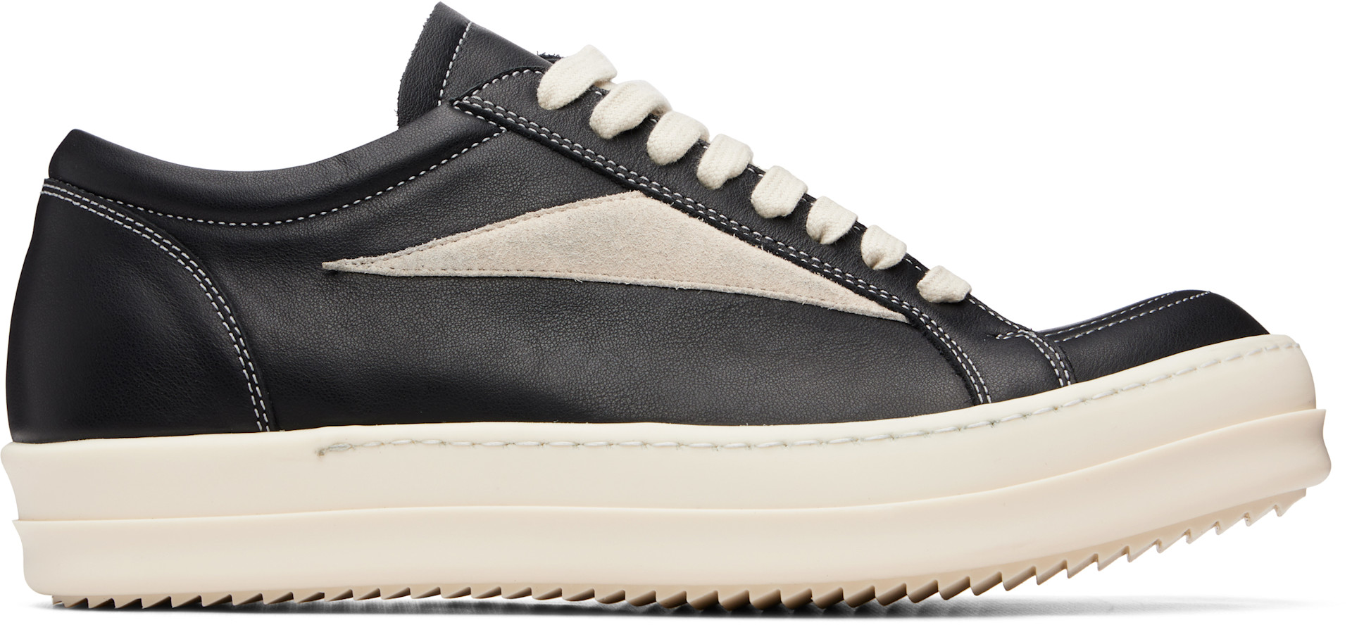Rick Owens: Black Tower Vintage Sneaks Sneakers | SSENSE