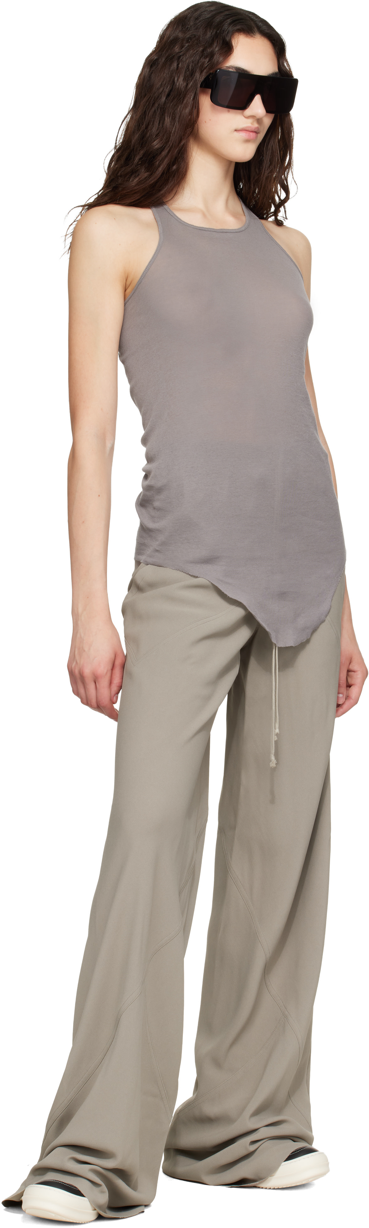 Rick Owens - Baskets rétro noires - Tower