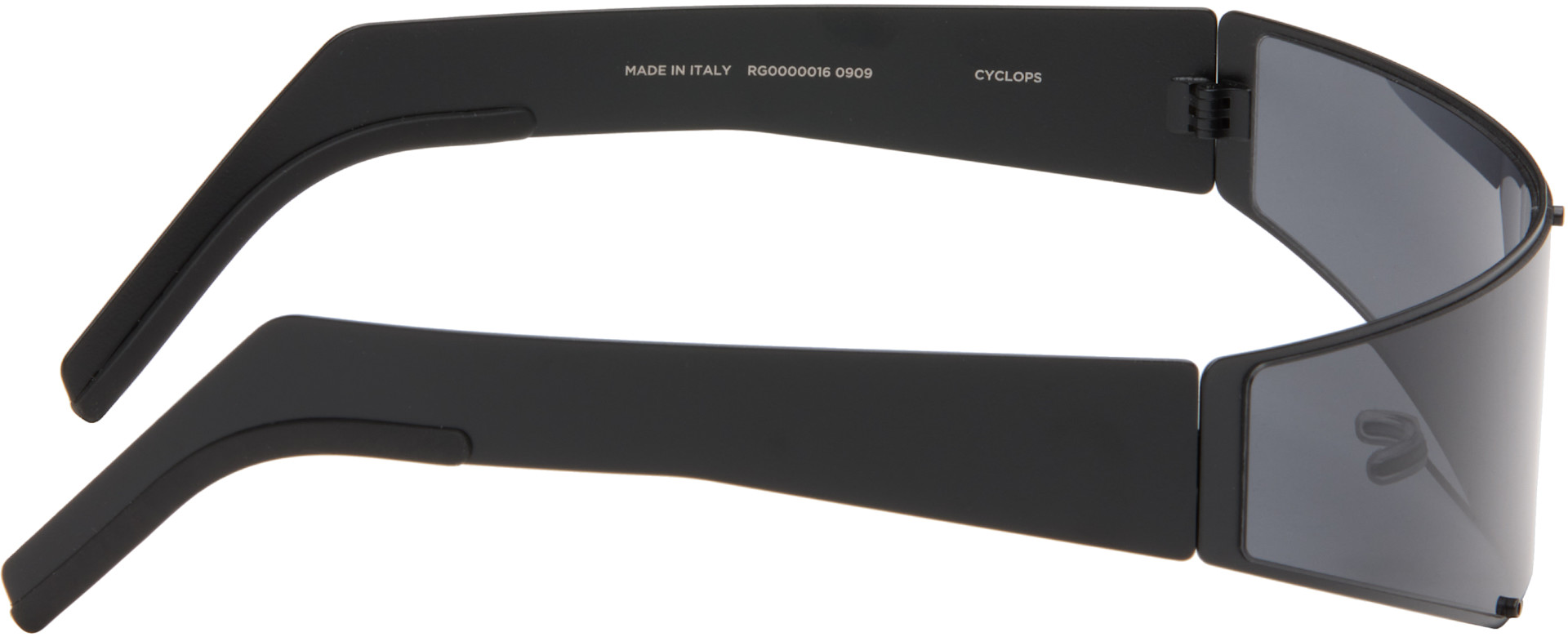 Rick Owens - Black Tower Cyclops Sunglasses