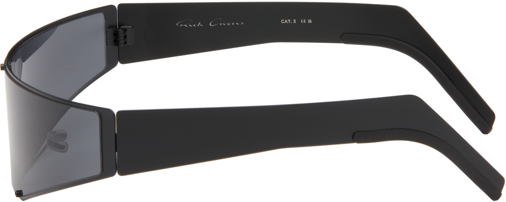 Rick Owens - Black Tower Cyclops Sunglasses