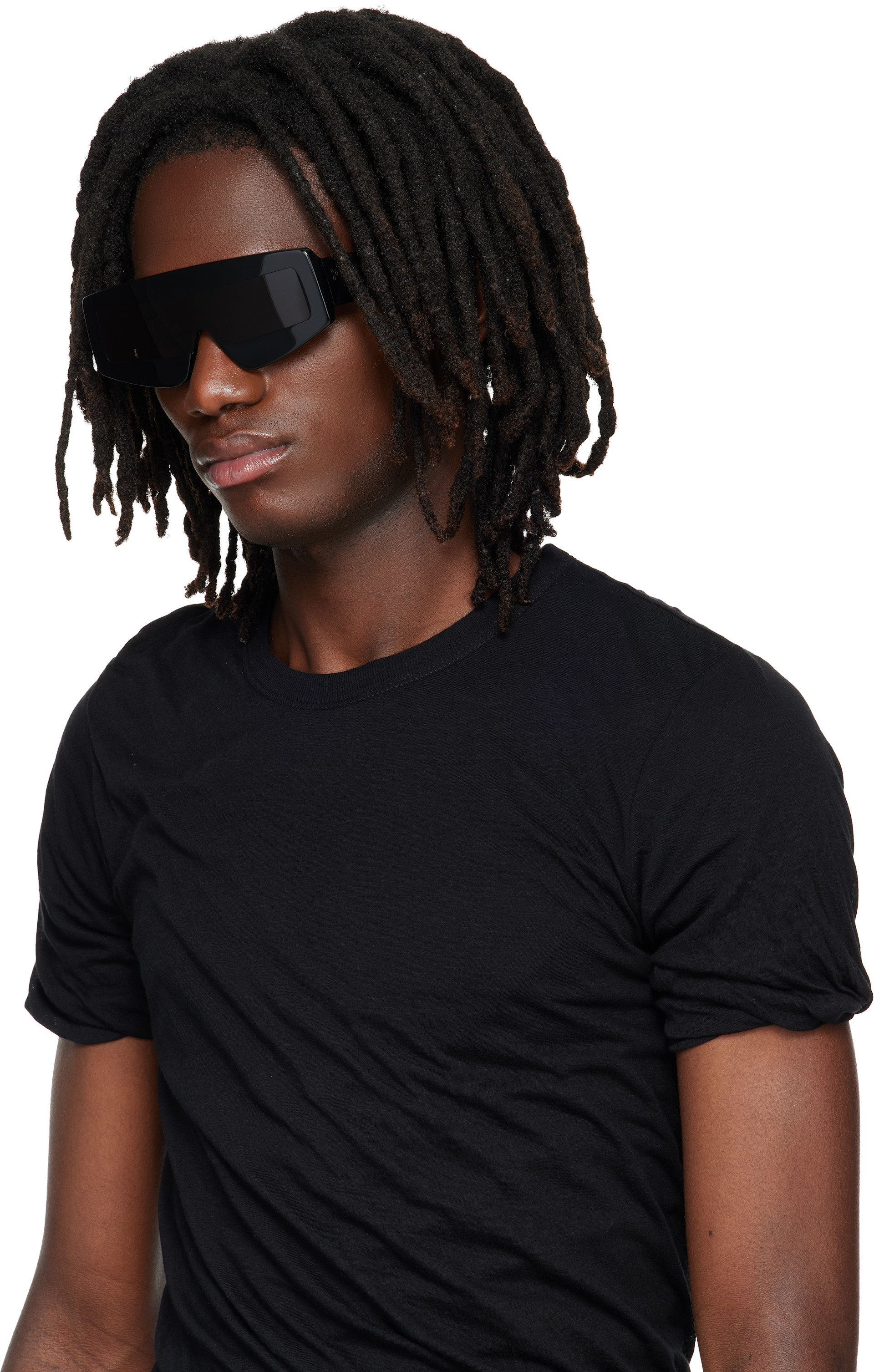 Rick Owens - ブラック Tower Phleg サングラス
