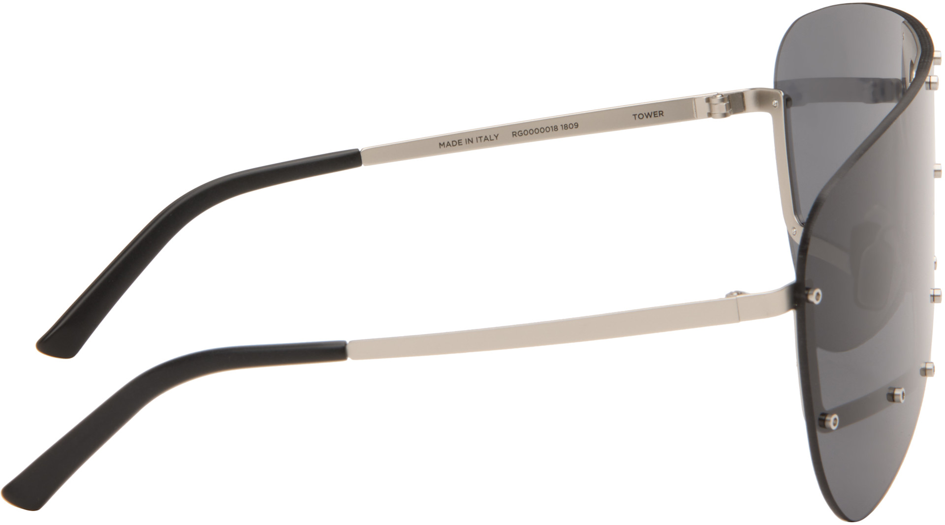 Rick Owens - Black Tower Sunglasses