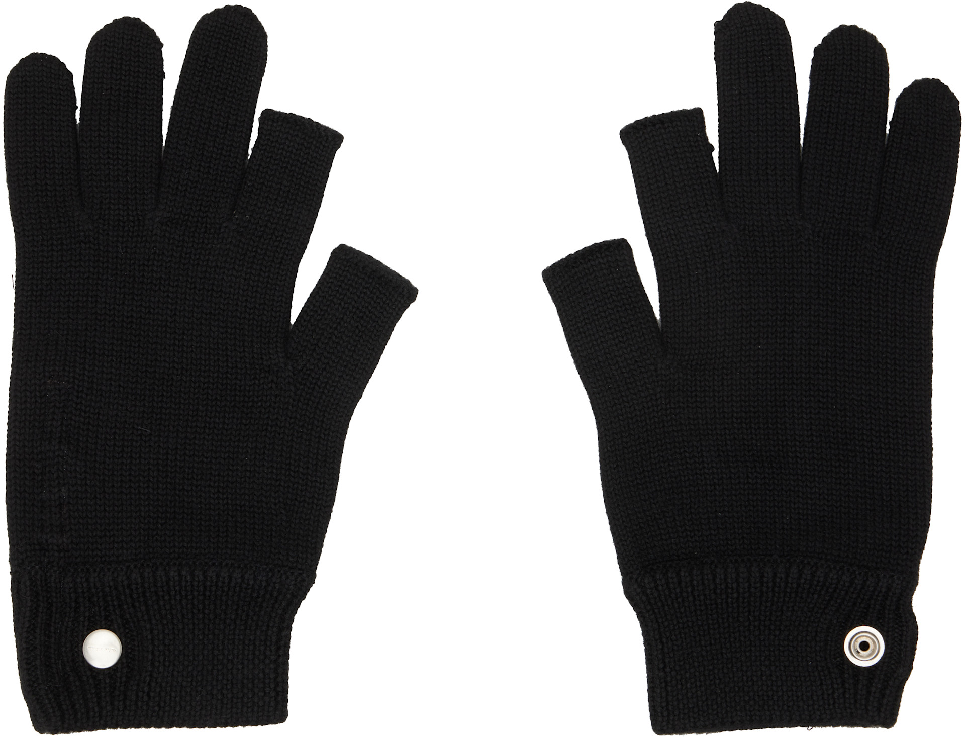 Rick Owens - Black Tower Touchscreen Gloves