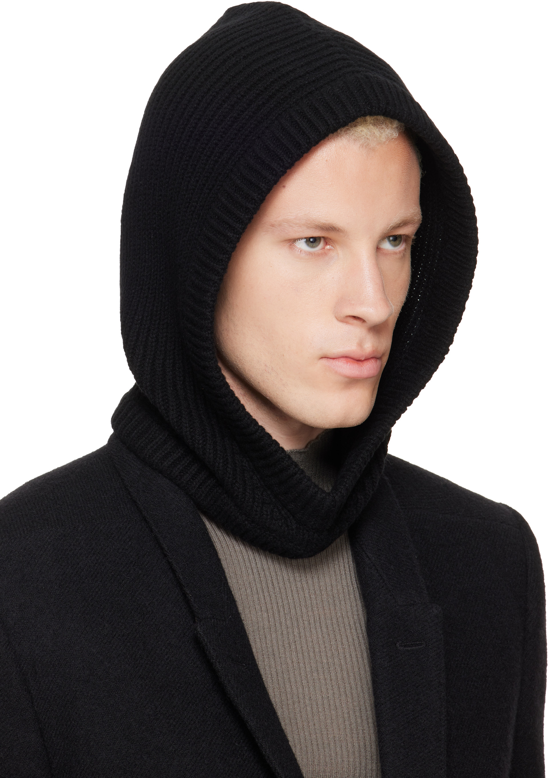 Rick Owens - 블랙 타워 후드