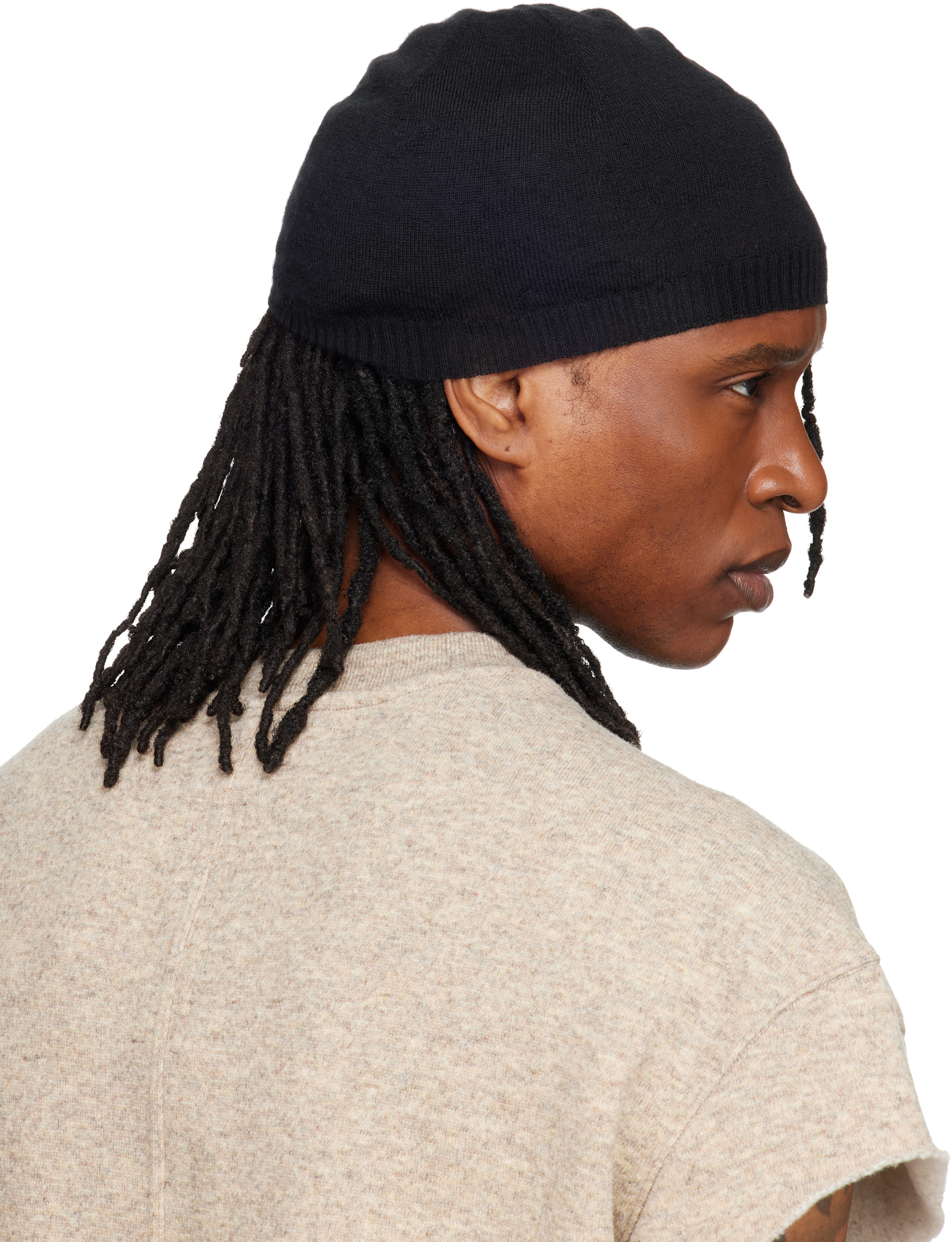 Rick Owens - Black Tower Medium Beanie