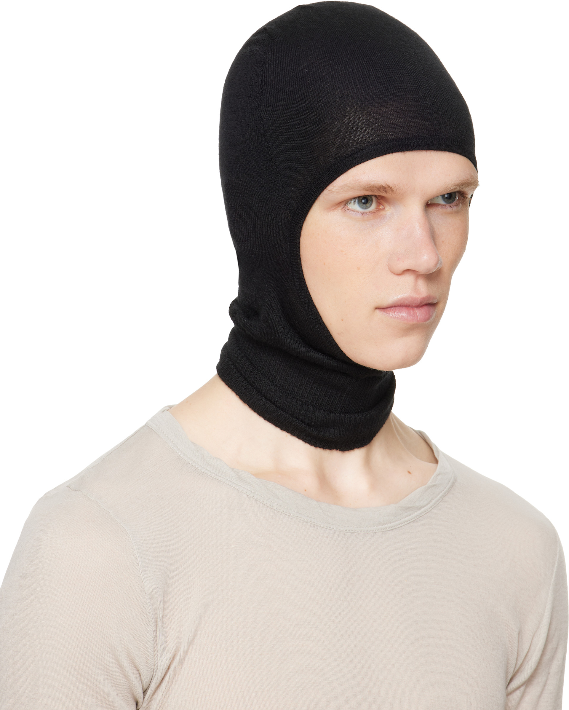 Rick Owens - 블랙 타워 스컬 발라클라바
