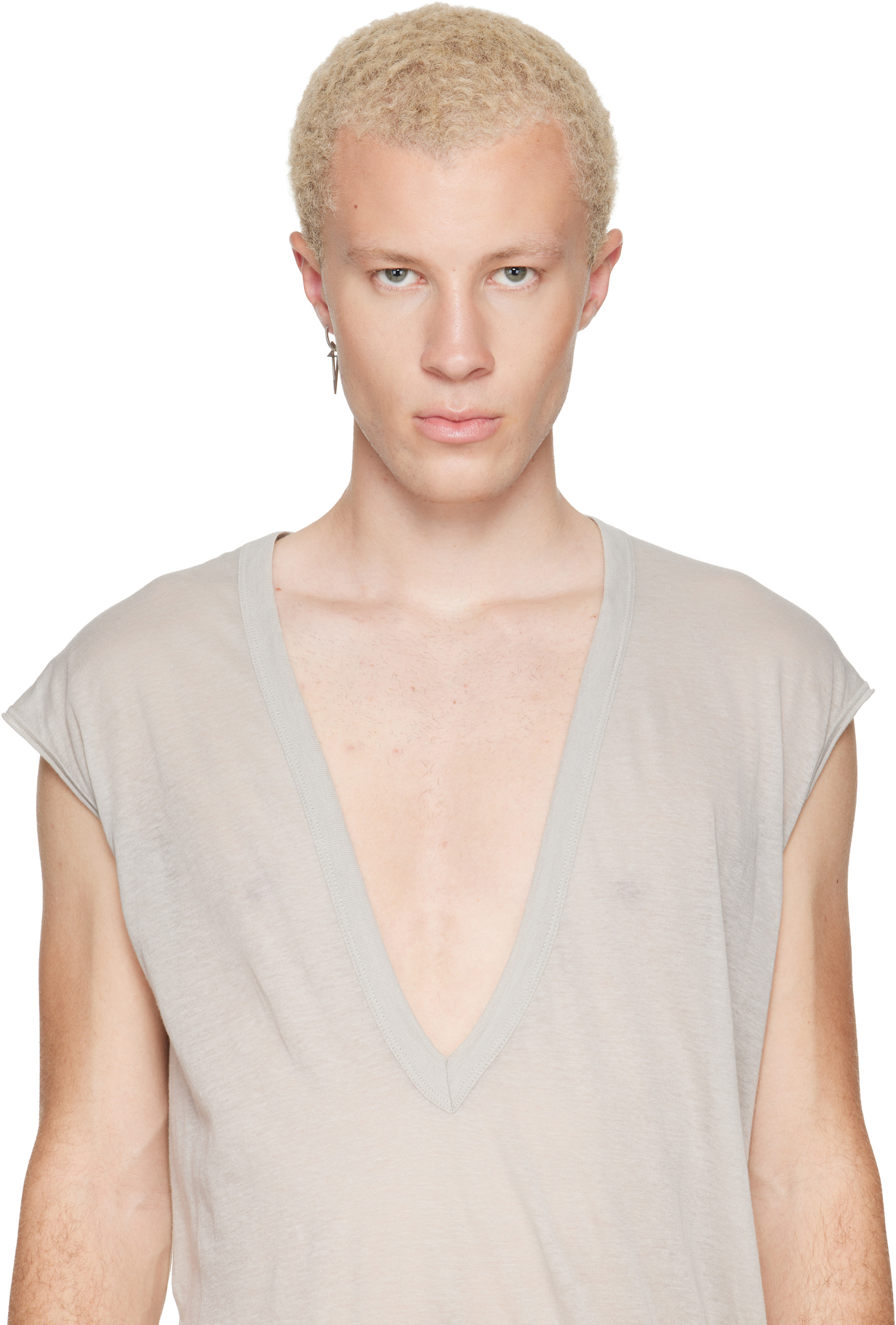 Rick Owens - Pentagram Single Earring