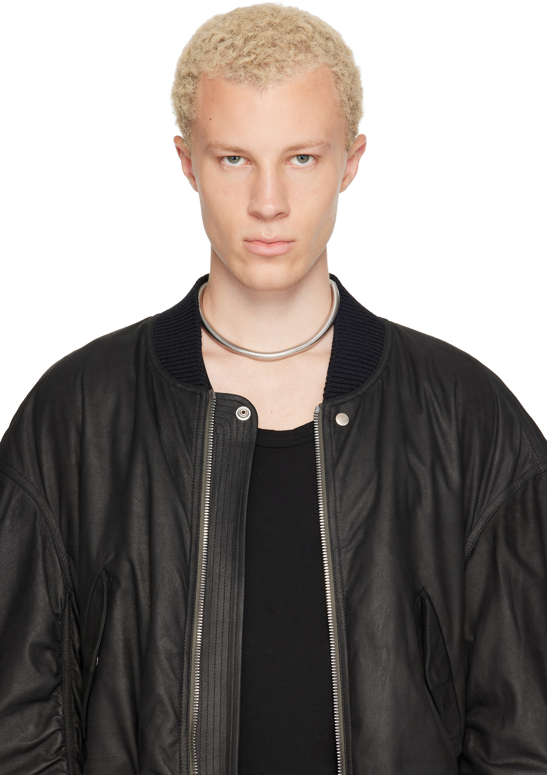 Rick Owens - 템플 스네이크 체인 네크리스