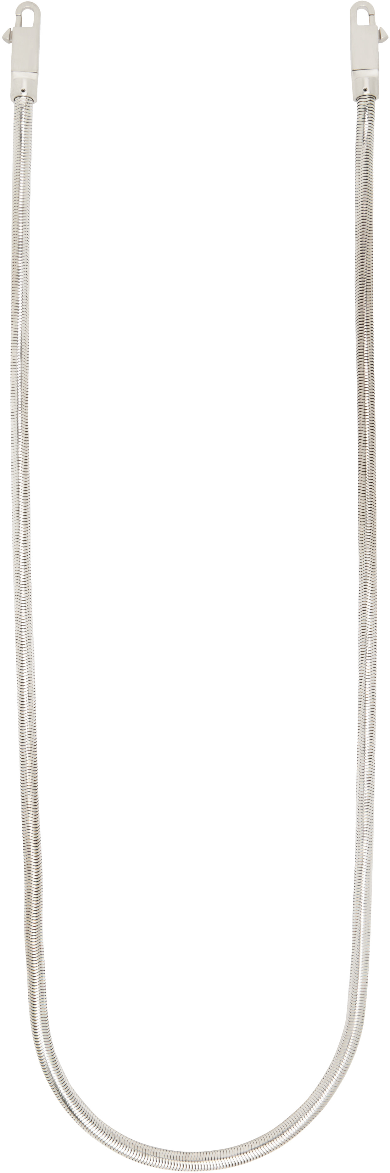 Rick Owens: Tower Crossbody Snake Bag Chain | SSENSE