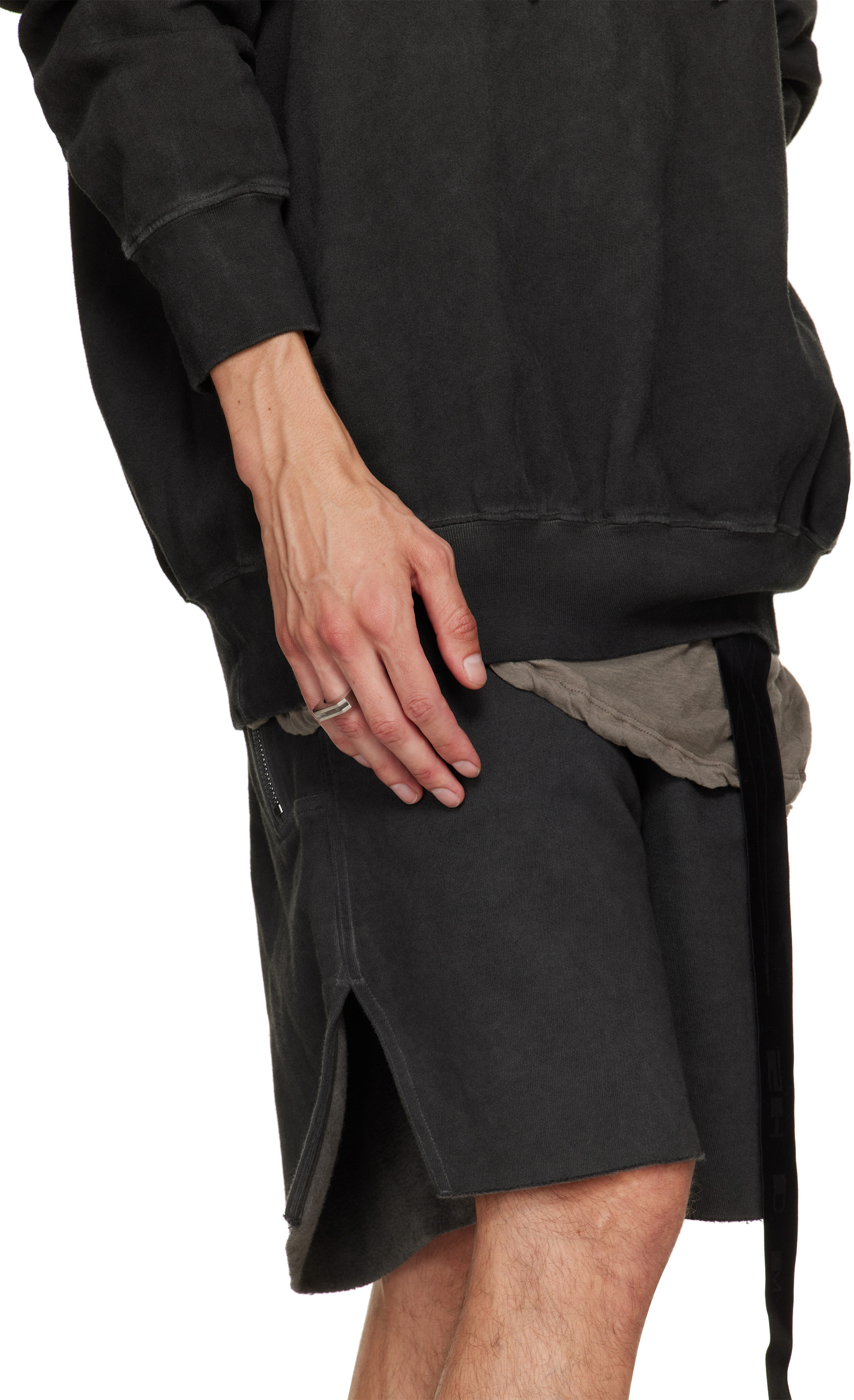 Rick Owens - 할리우드 크리스탈 베벨 링