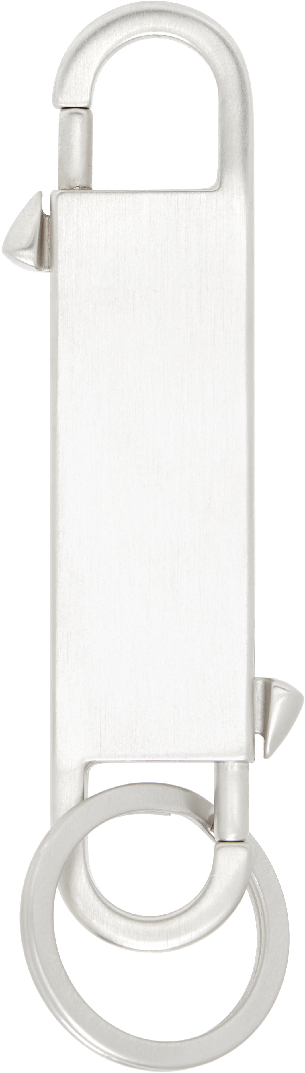 Rick Owens - Silver Temple Gemini Keychain
