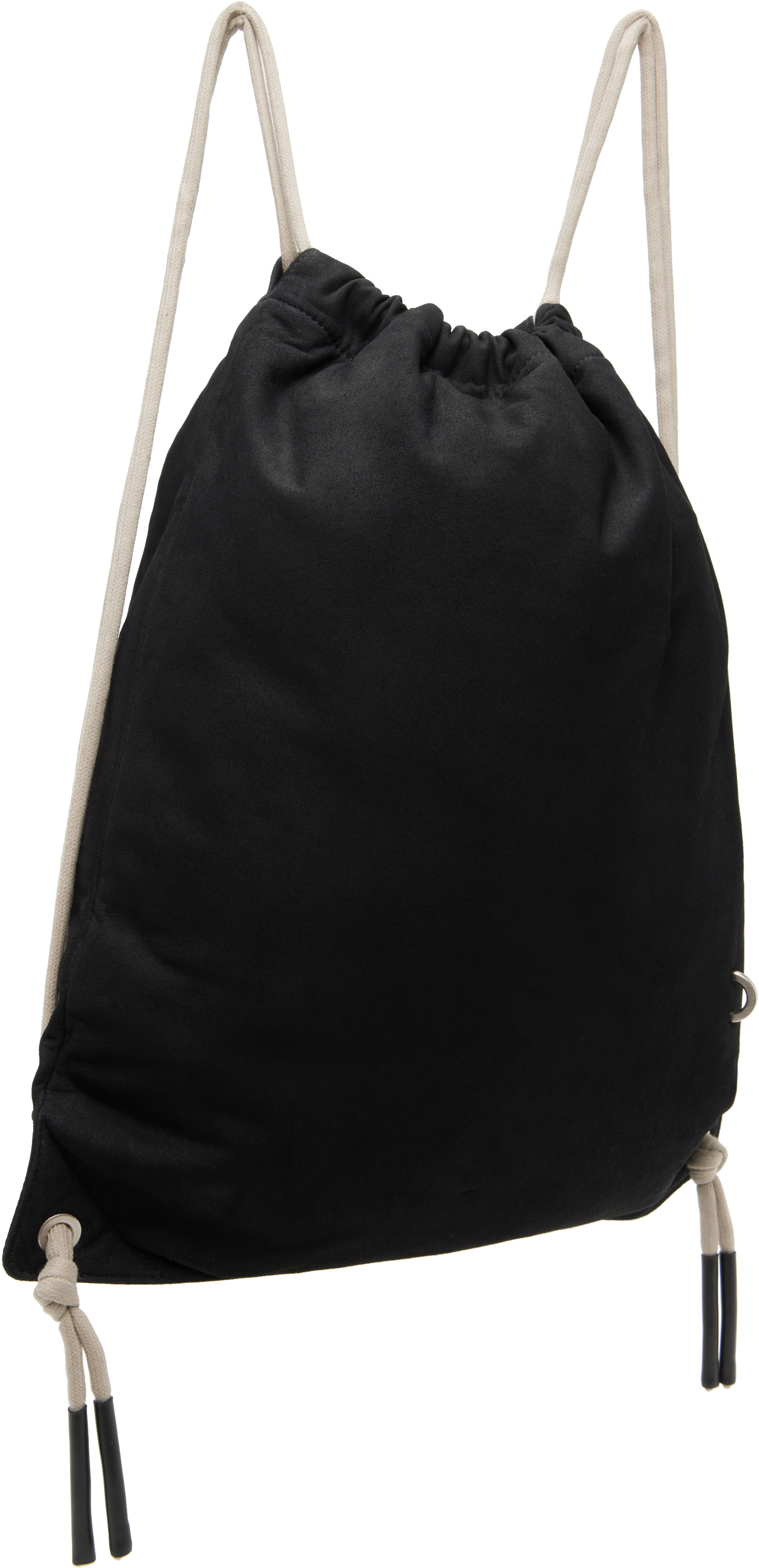 Rick Owens - 黑色 Tower Drawstring 双肩包