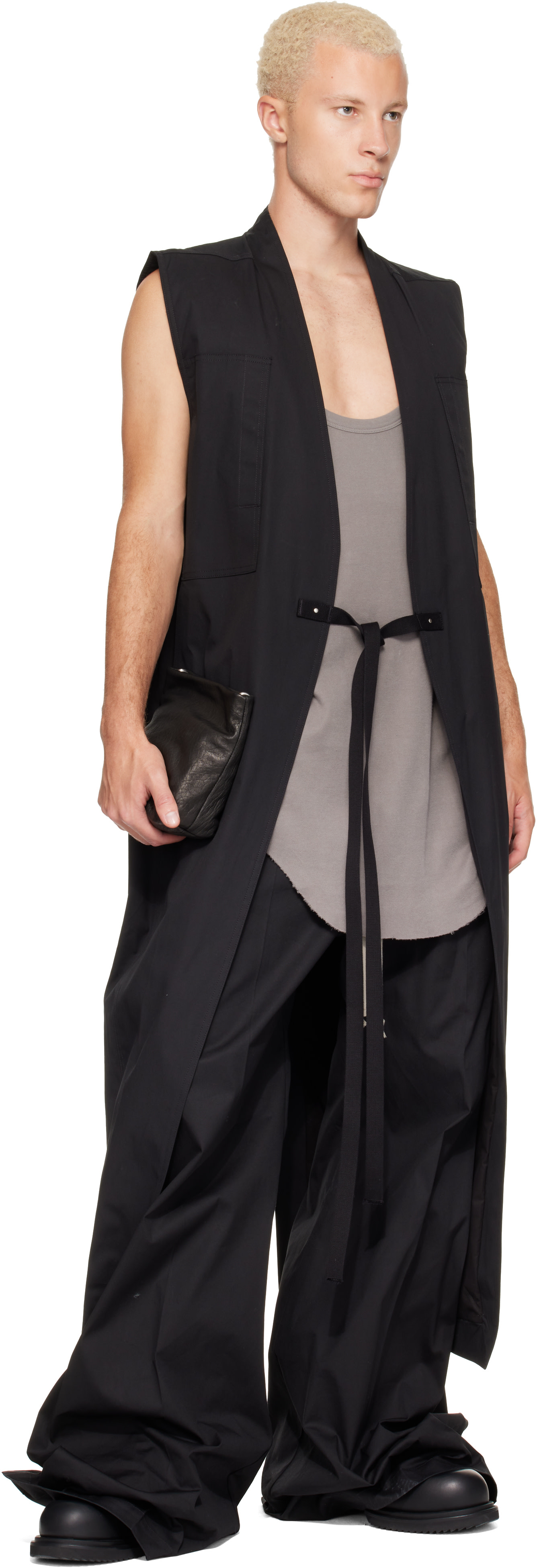 Rick Owens - 블랙 타워 소프트 아드리 사첼백