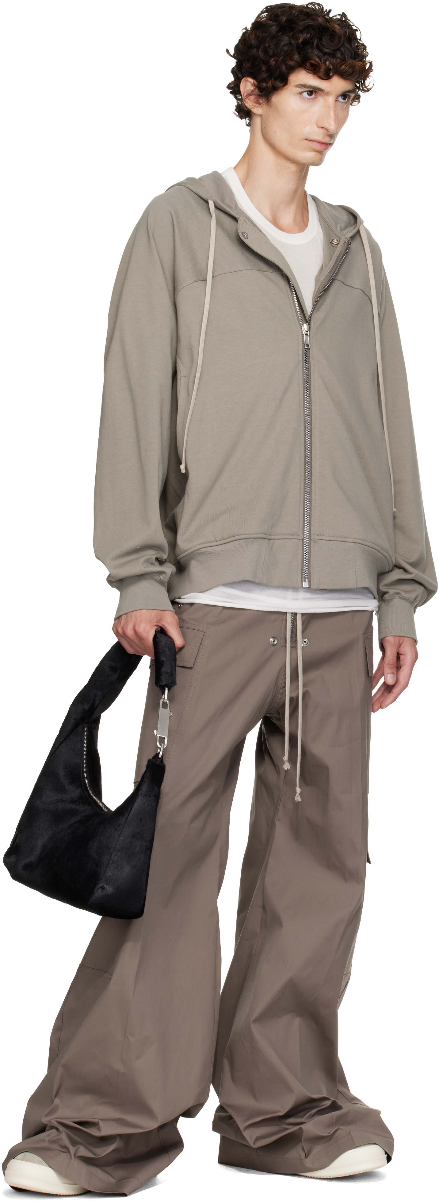 Rick Owens - ブラック スモール Tower Gemini バッグ