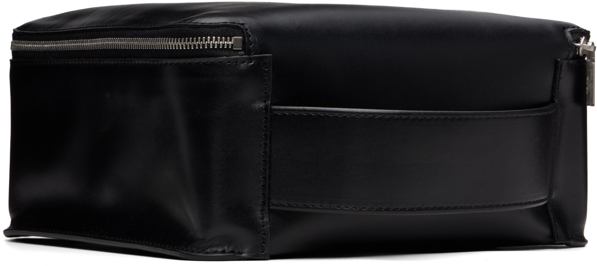 Rick Owens: Black Tower Large Beauty Pouch | SSENSE