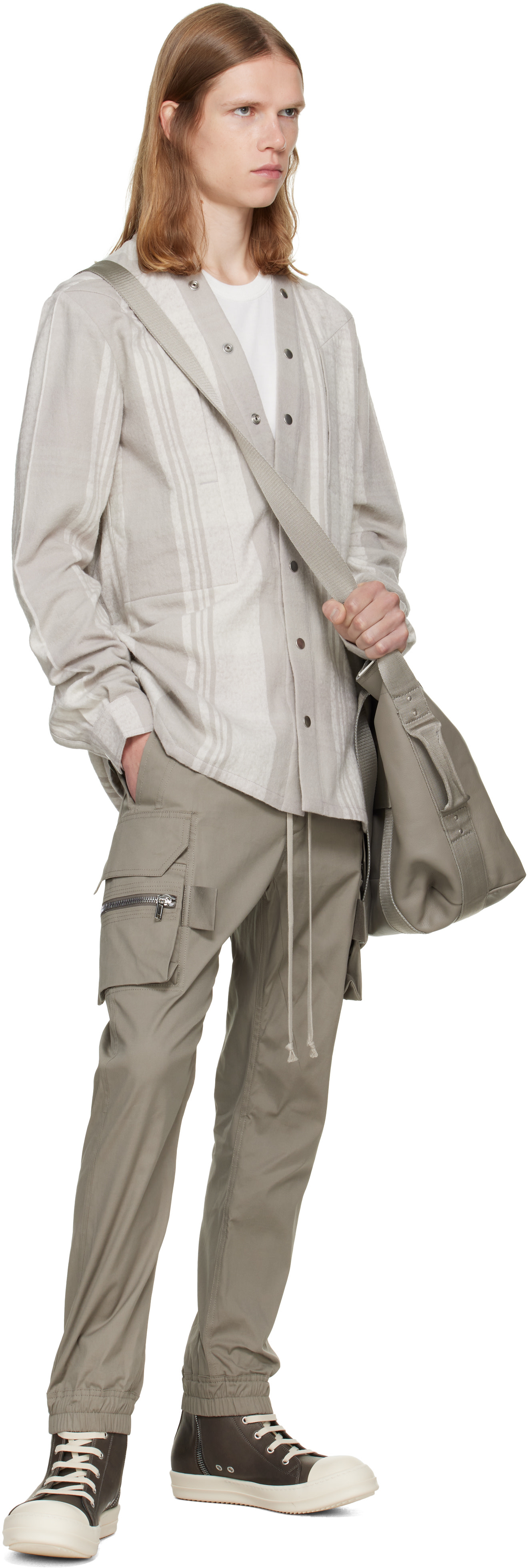 Rick Owens - Cabas Trolley gris - Tower