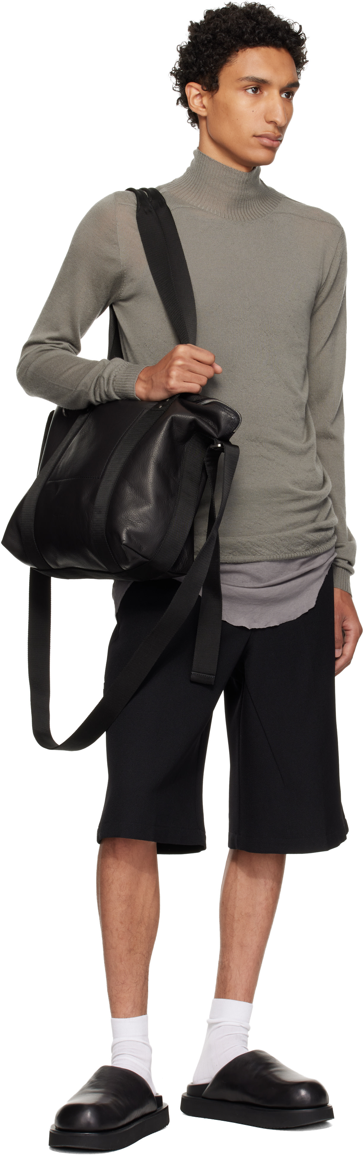 Rick Owens - Cabas Trolley noir - Tower