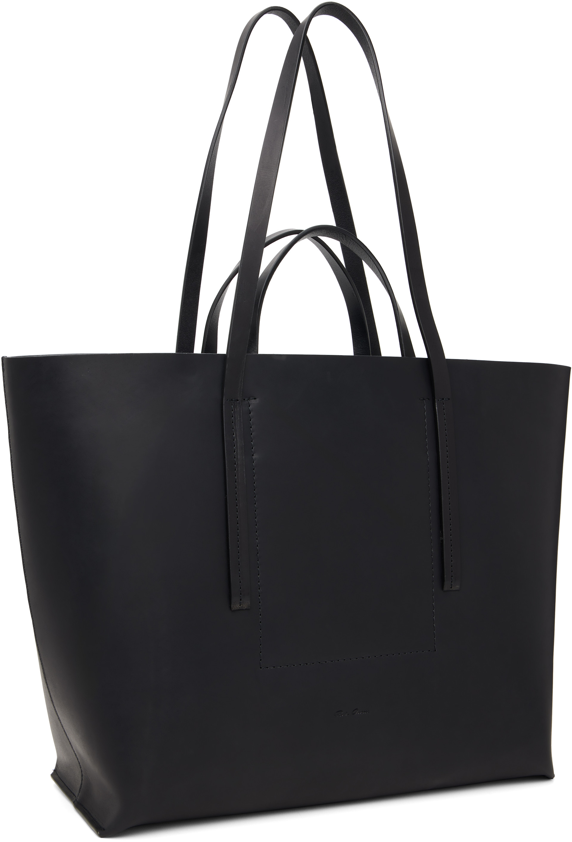 Rick Owens - 블랙 타워 토트백