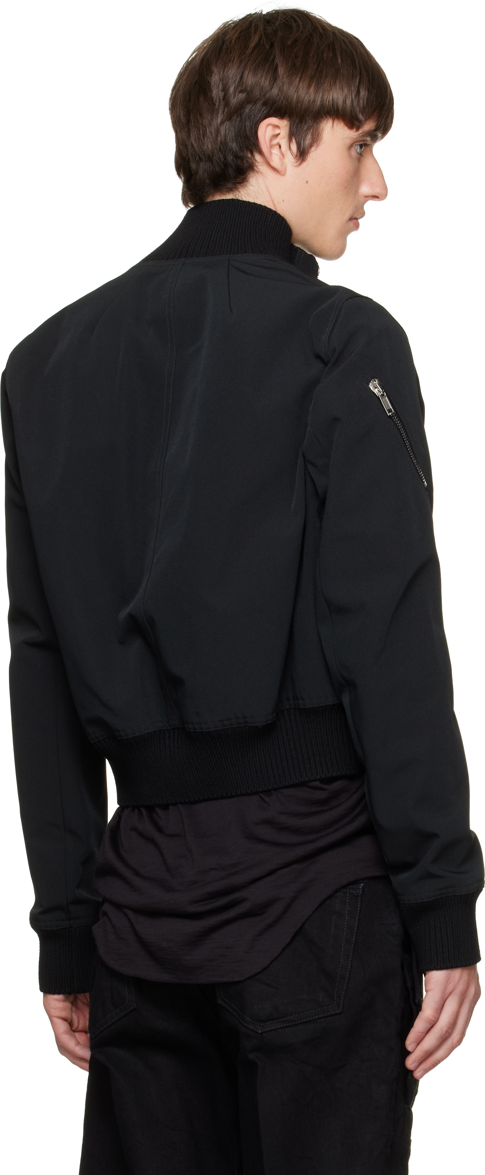 Rick Owens - Black Tower Track Jacket