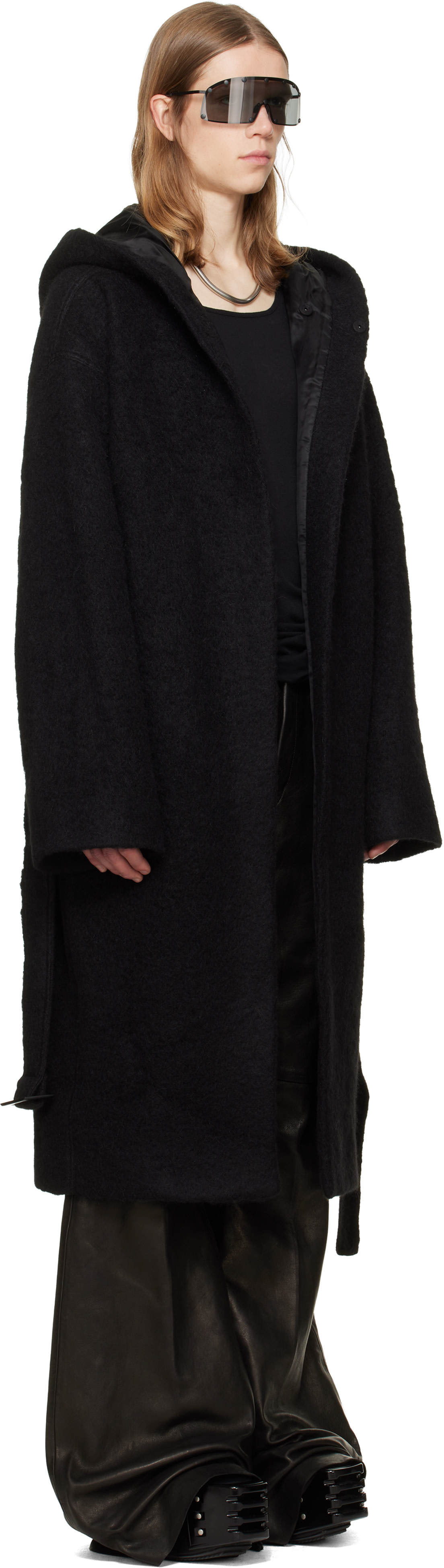 Rick Owens - 블랙 타워 코트