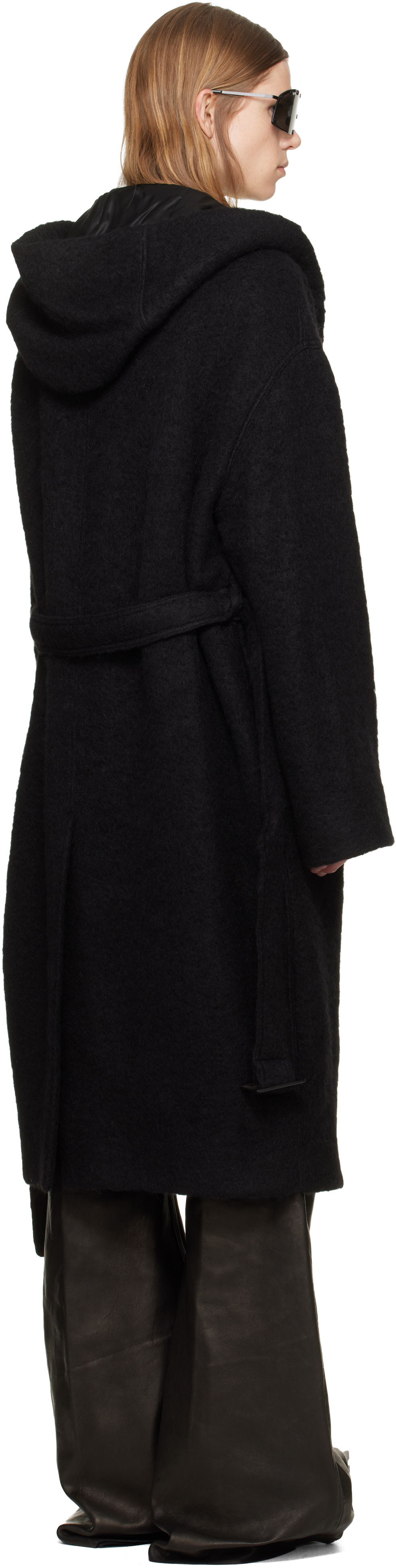 Rick Owens - 블랙 타워 코트