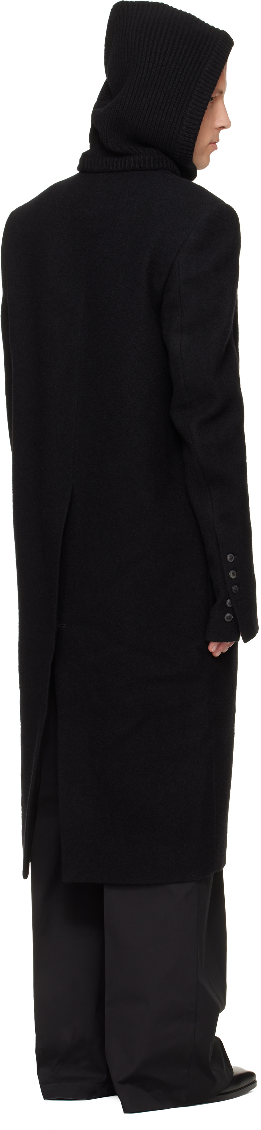 Rick Owens - 블랙 타워 콘코르디안 코트