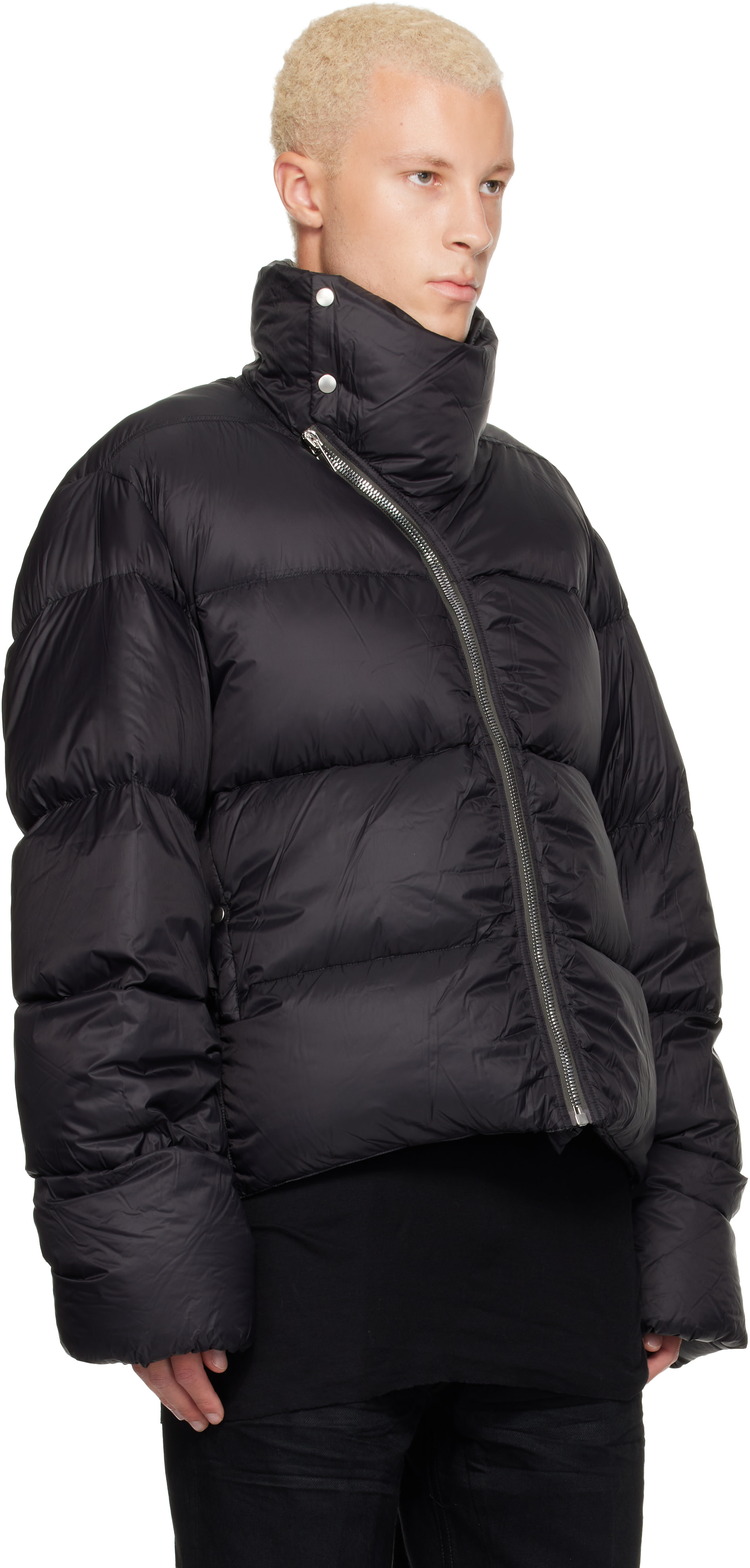 Rick Owens - Black Tower Turtle Down Jacket
